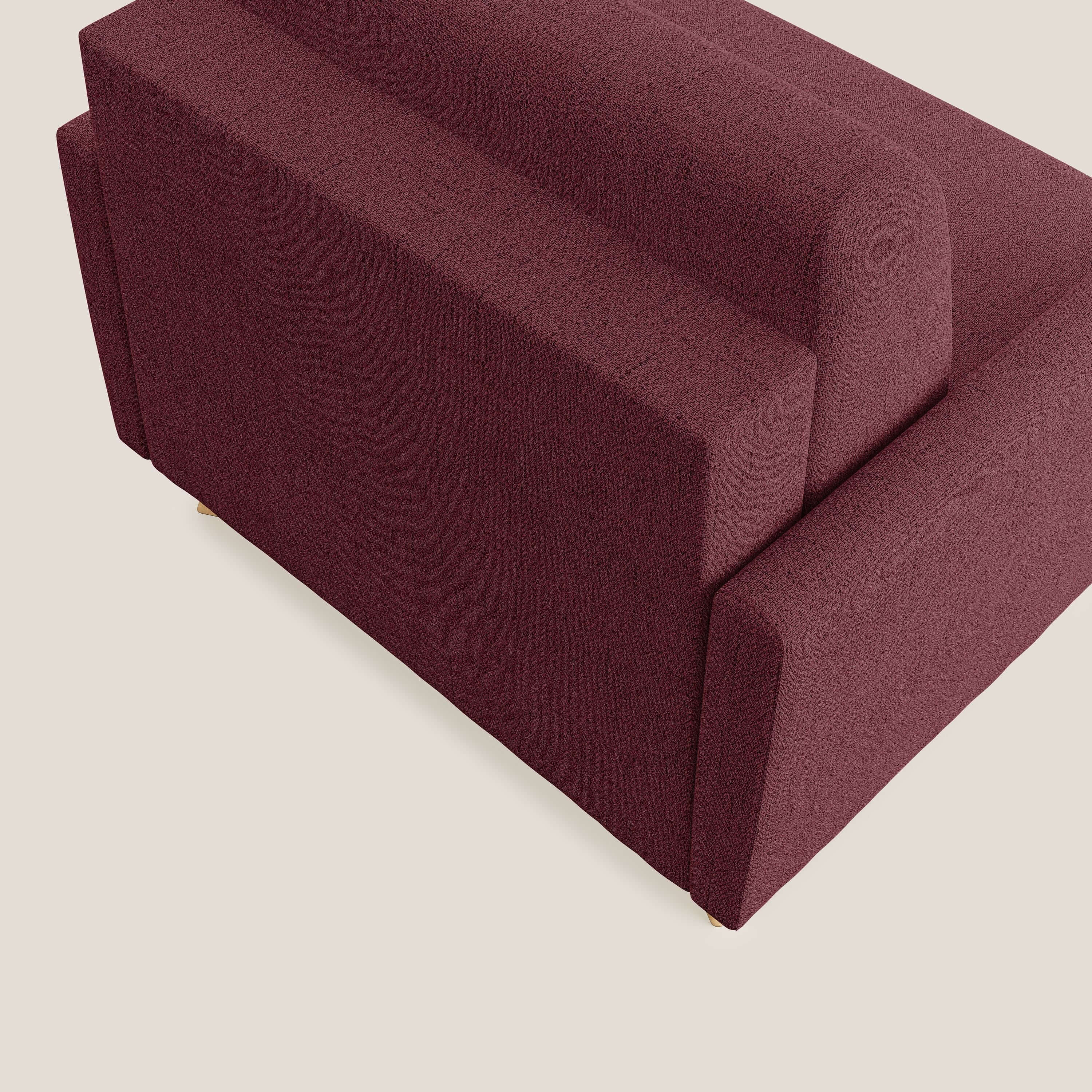 Edgar fauteuil convertible en tissu FELIS imperméable T03 rouge - Image 6