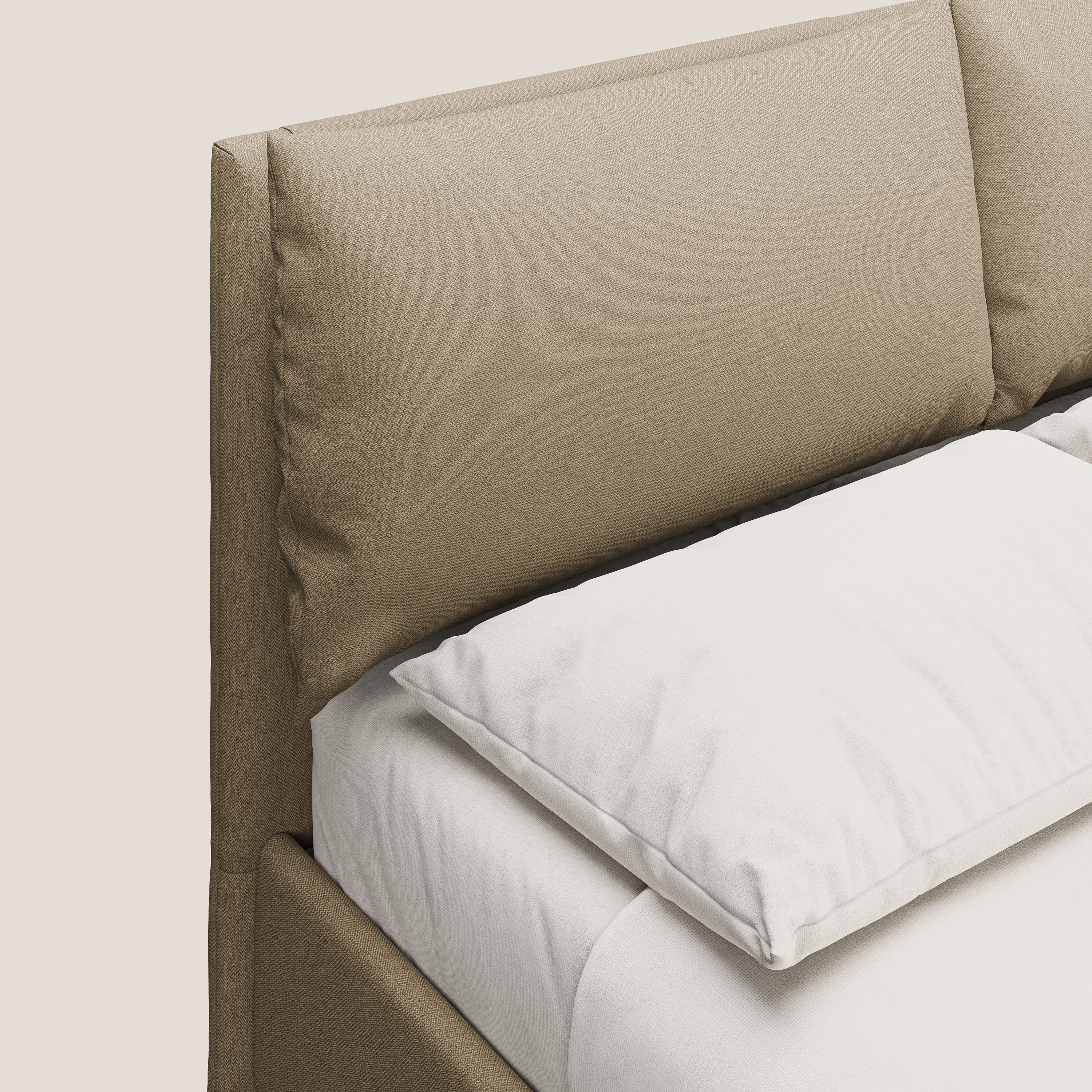 Elsa lit rembourré avec coffre de rangement en tissu détachable T05 beige - Image 6