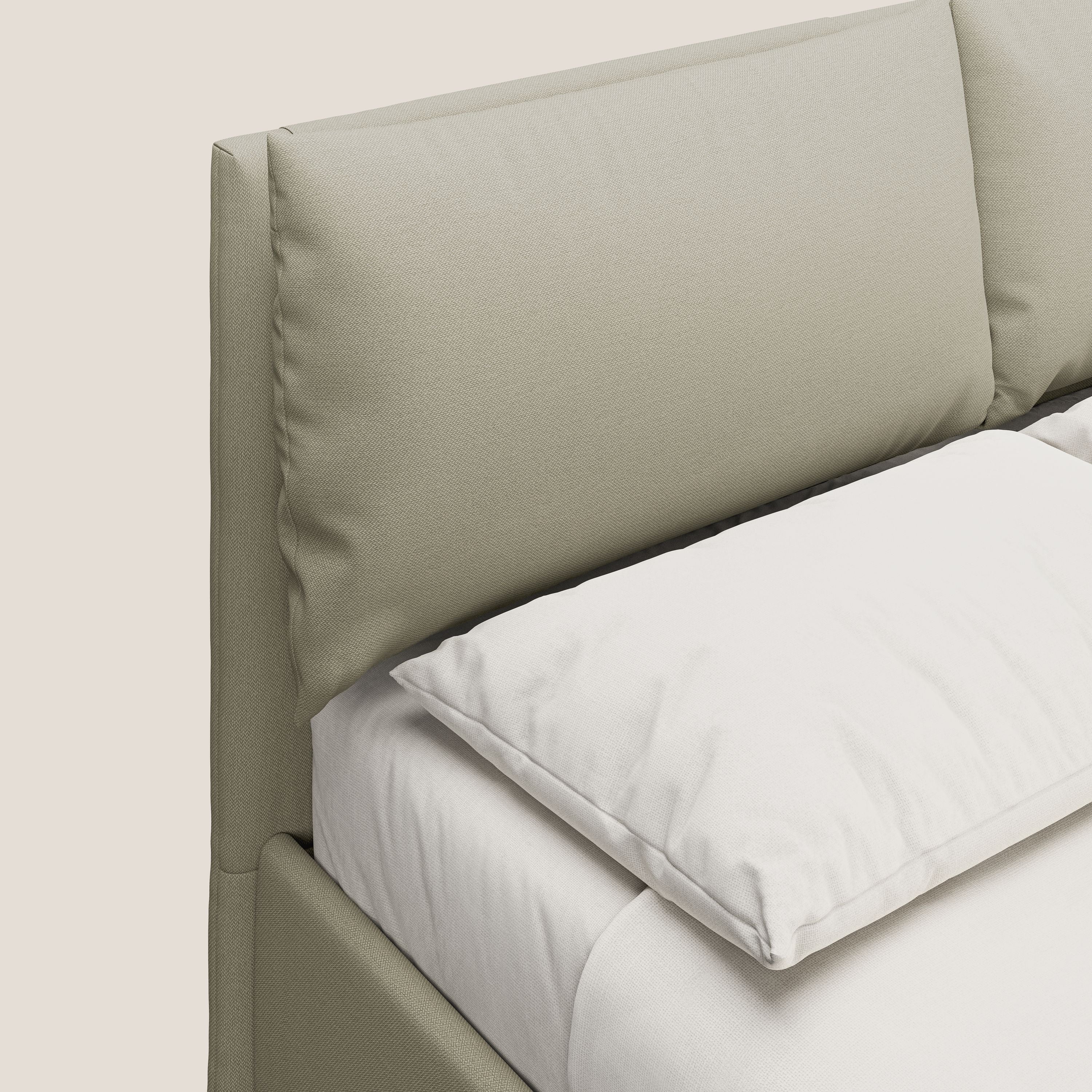 Elsa lit rembourré avec coffre de rangement en tissu détachable T05 crÚme - Image 6