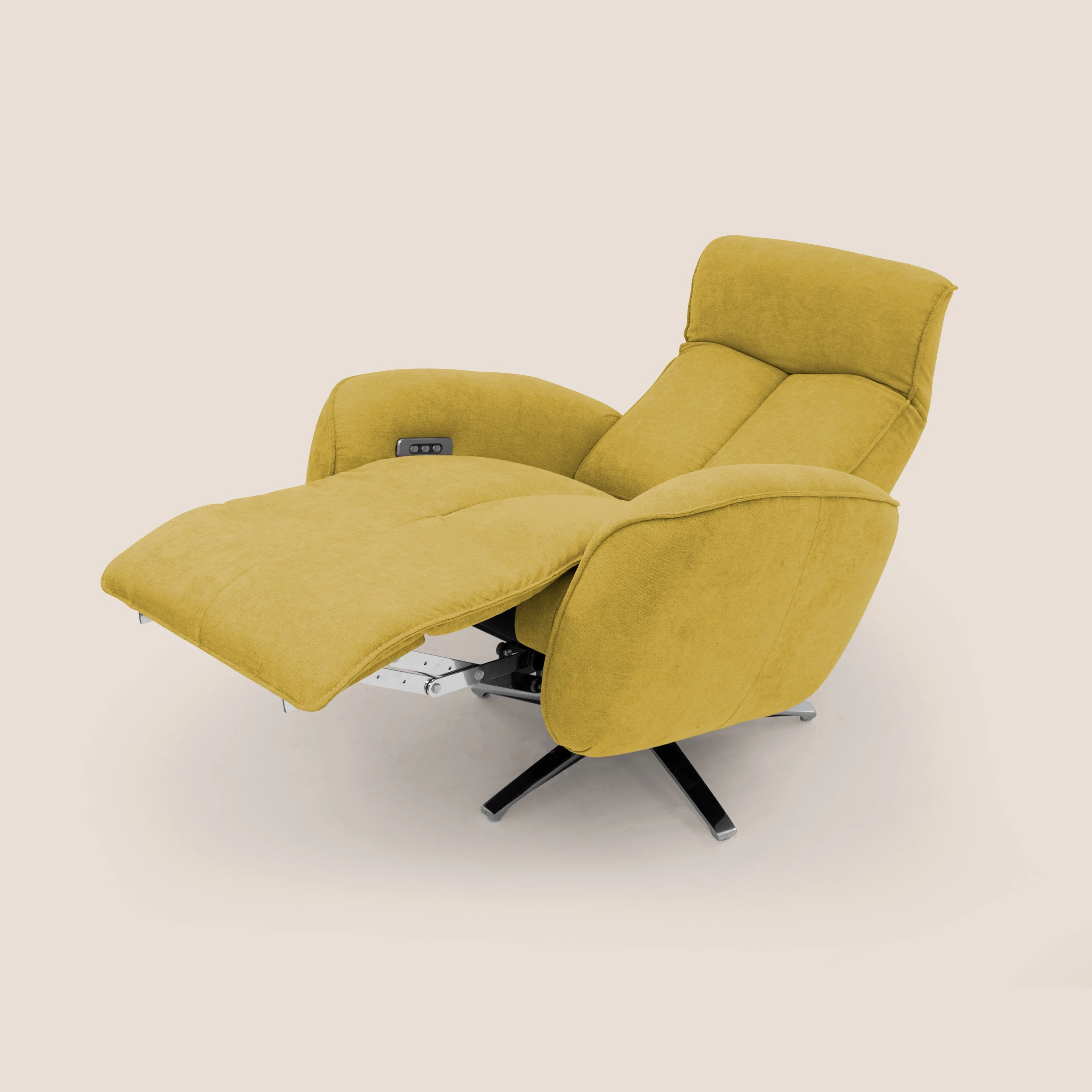EVA fauteuil RELAX en tissu imperméable T02 jaune - Image 4