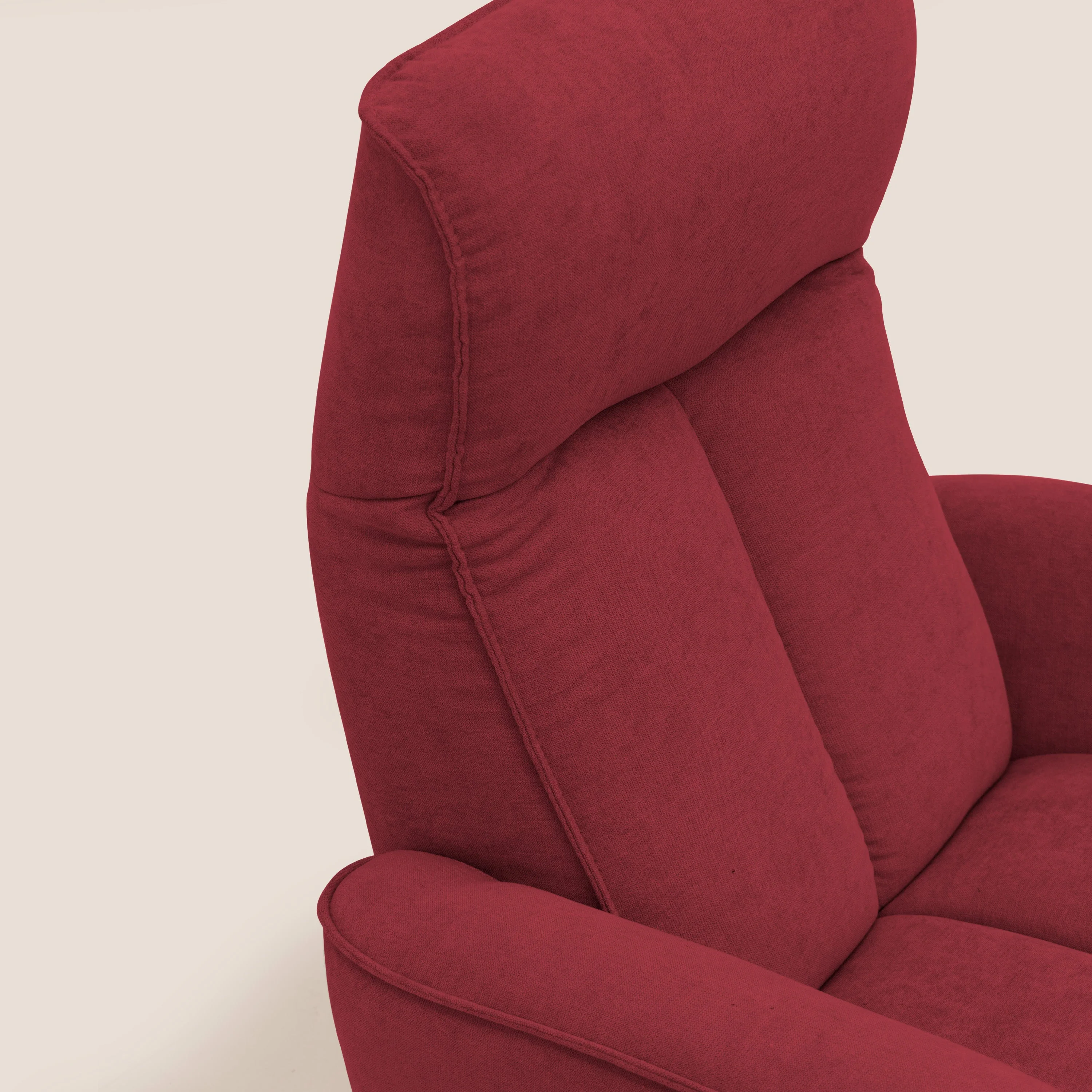 EVA fauteuil RELAX en tissu imperméable T02 rouge - Image 7