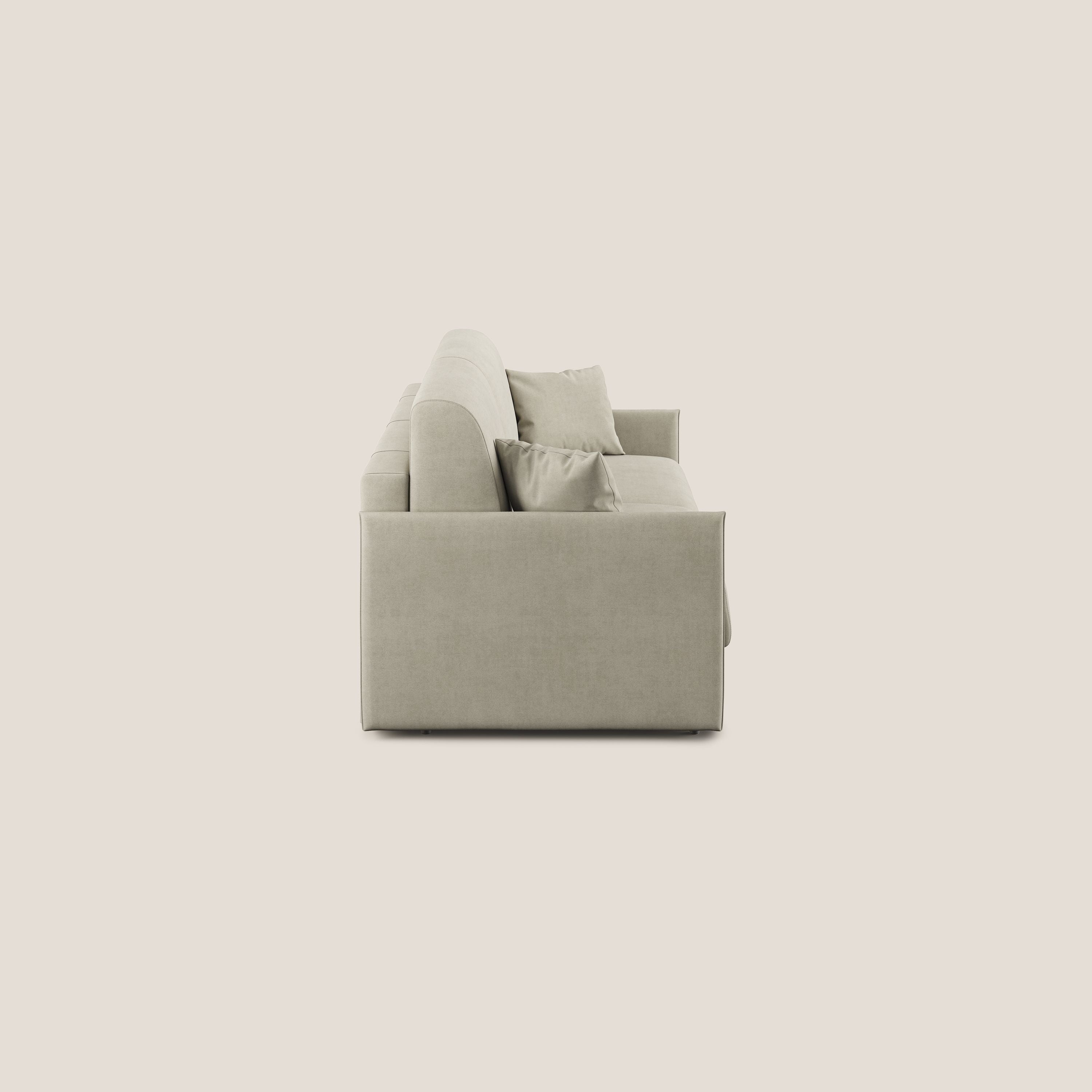 Evans canapé convertible en tissu doux imperméable T02 crÚme - Image 6