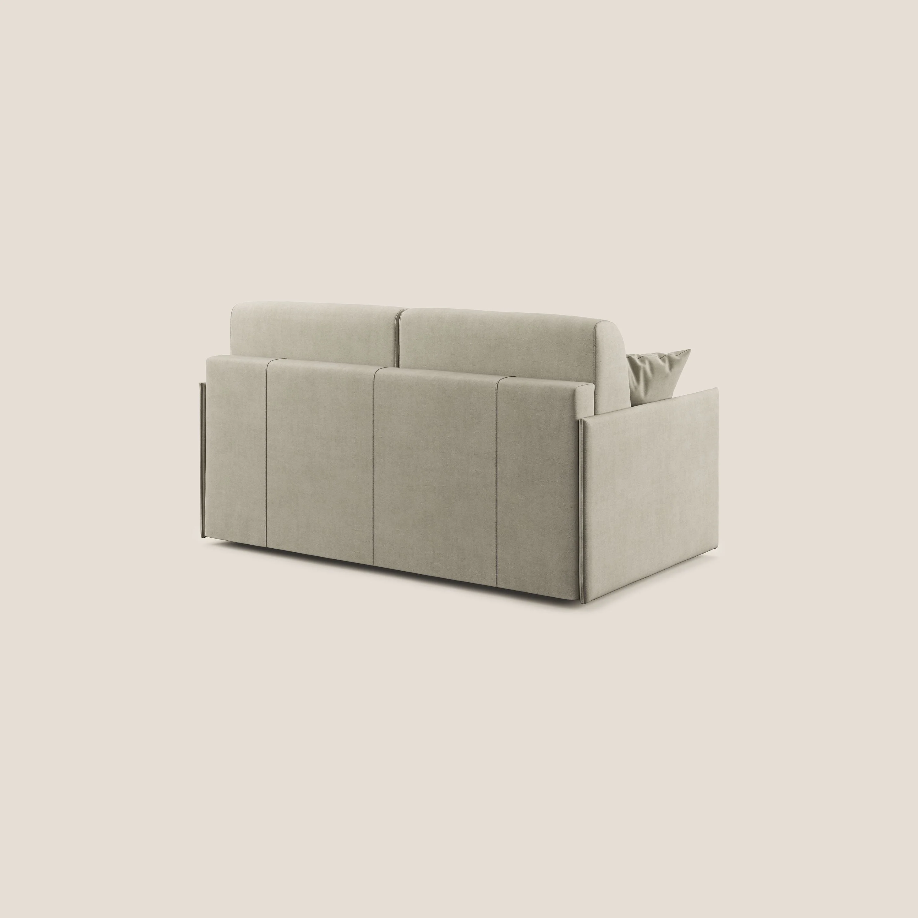 Evans canapé convertible en tissu doux imperméable T02 crÚme - Image 7