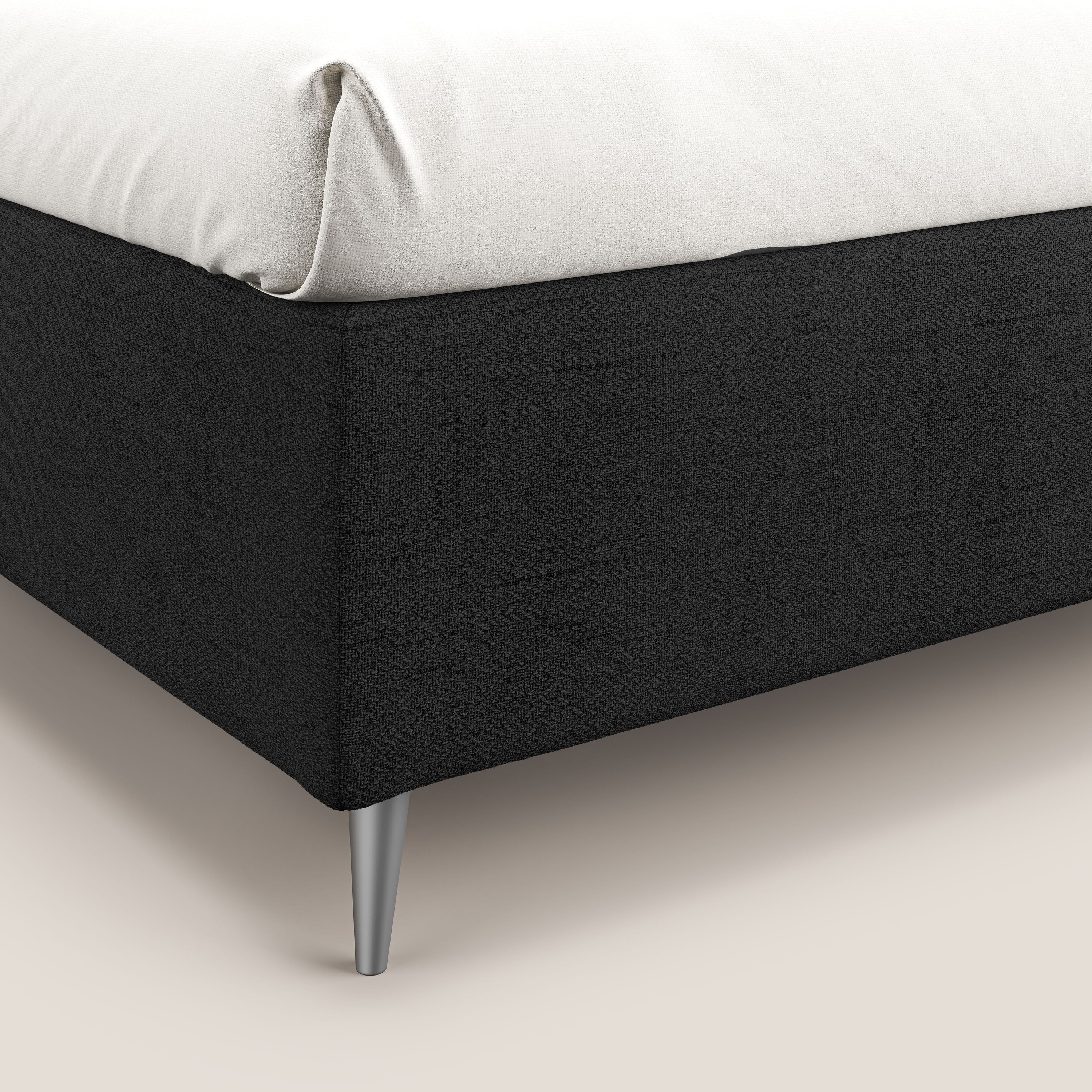 Febe sommier compact avec coffre de grande capacité en tissu imperméable T03 anthracite - Image 6
