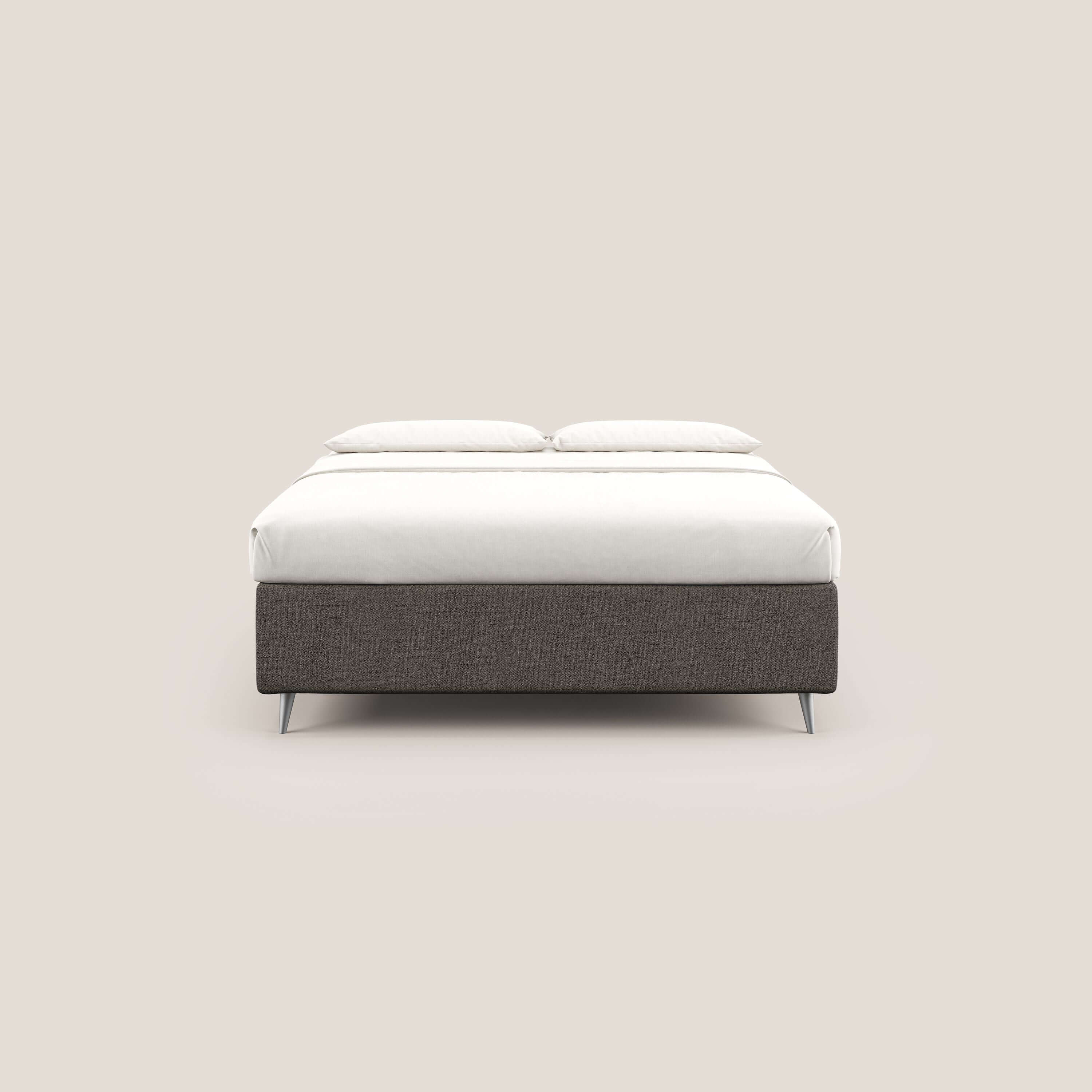 Febe sommier compact avec coffre de grande capacité en tissu imperméable T03 taupe - Image 3