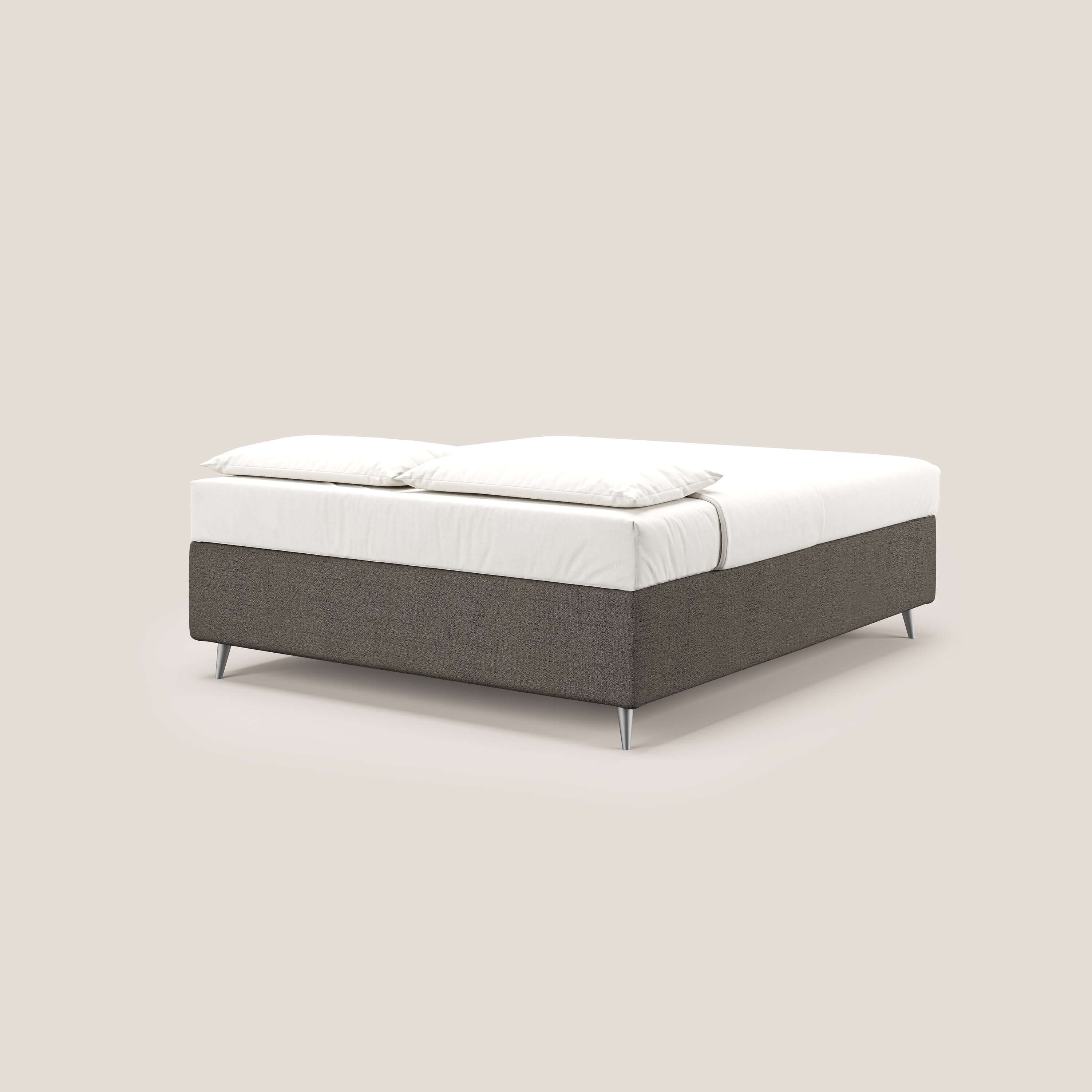 Febe sommier compact avec coffre de grande capacité en tissu imperméable T03 taupe - Image 5