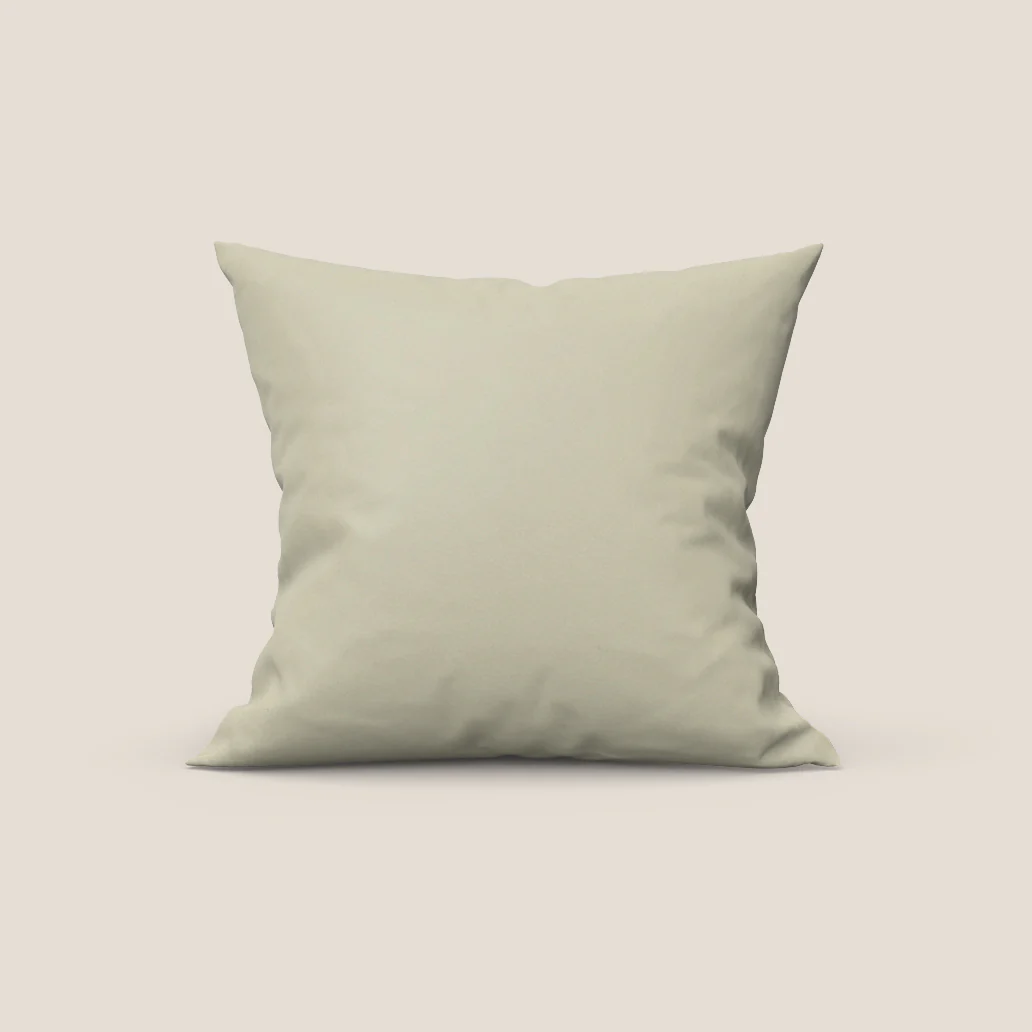 Coussin Florida disponible en plusieurs couleurs, fabriqué en simili cuir résistant et imperméable T04 crÚme