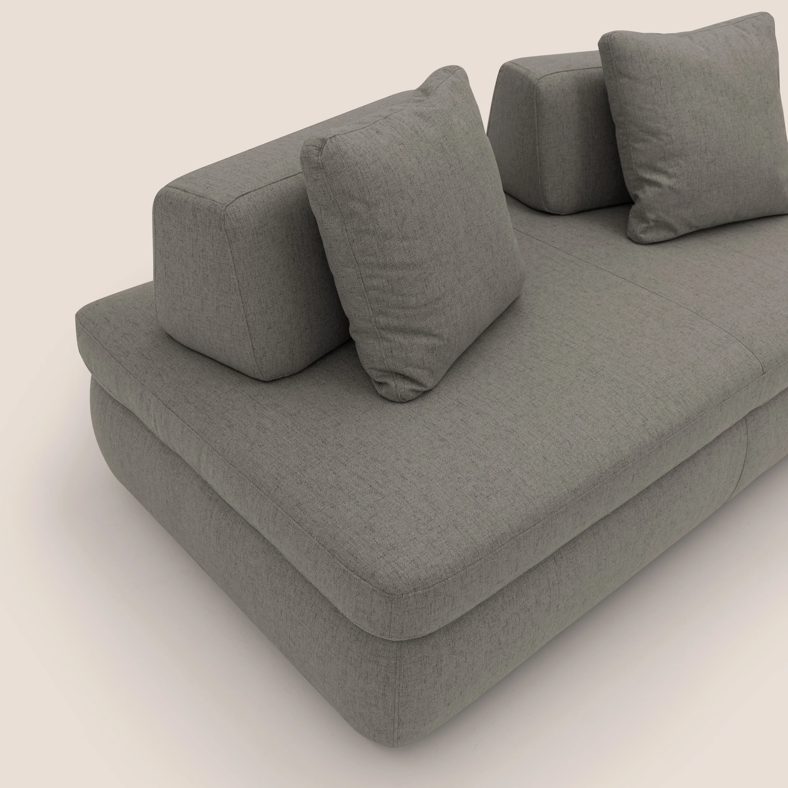 GRANSASSO Canapé convertible au design innovant en tissu imperméable T03 - Image 6