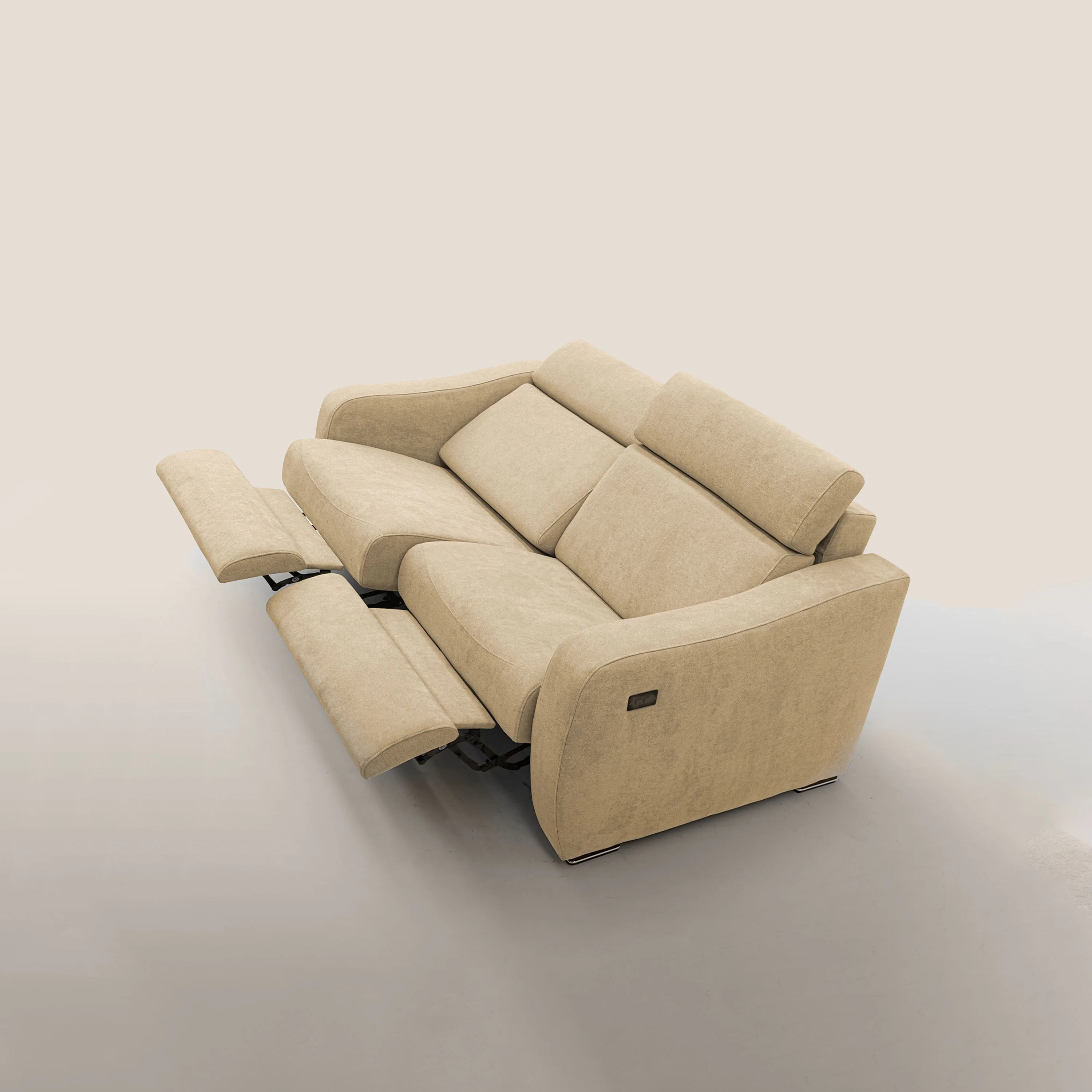 Gummy Canapé avec relax électrique beige - Image 4