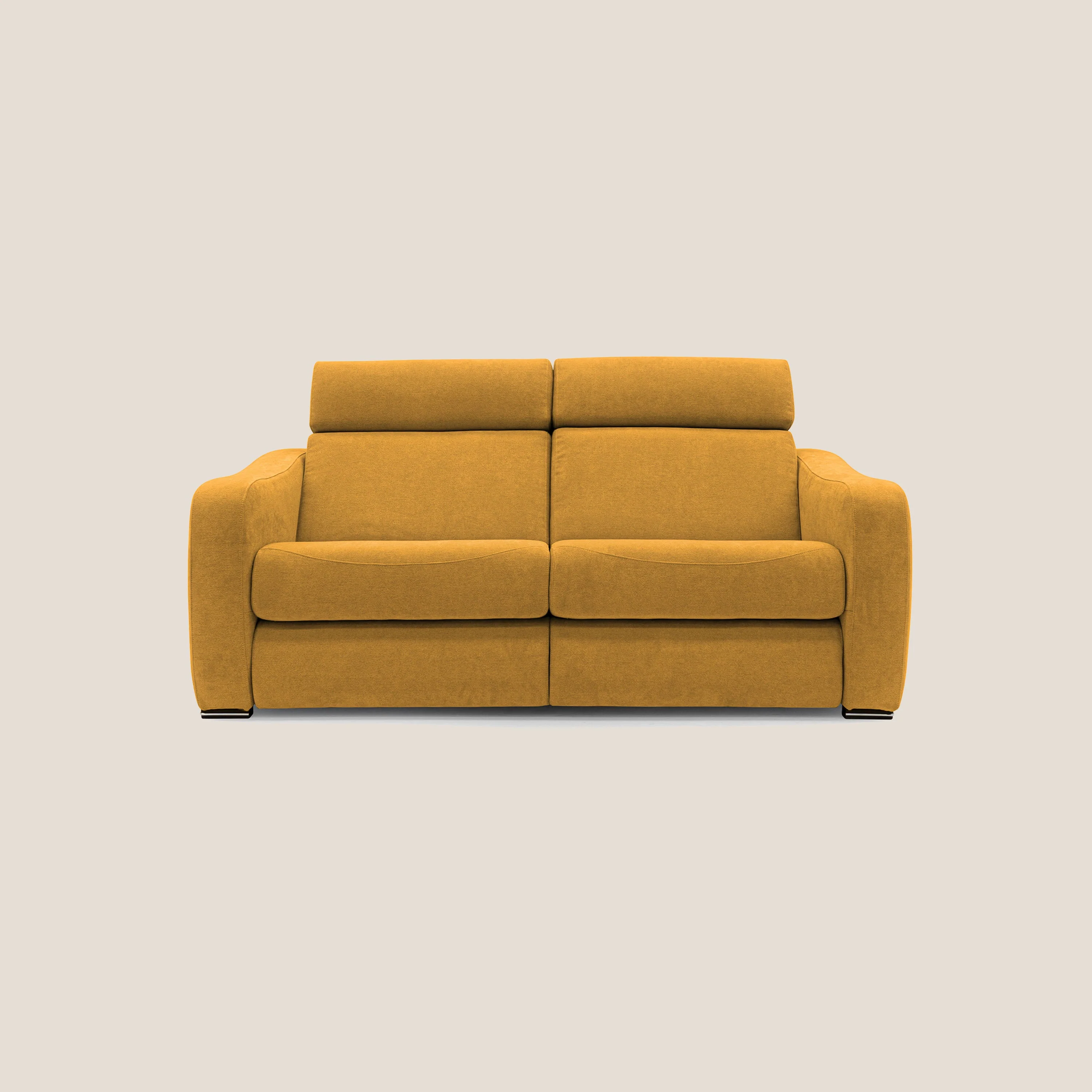 Gummy Canapé avec relax électrique jaune