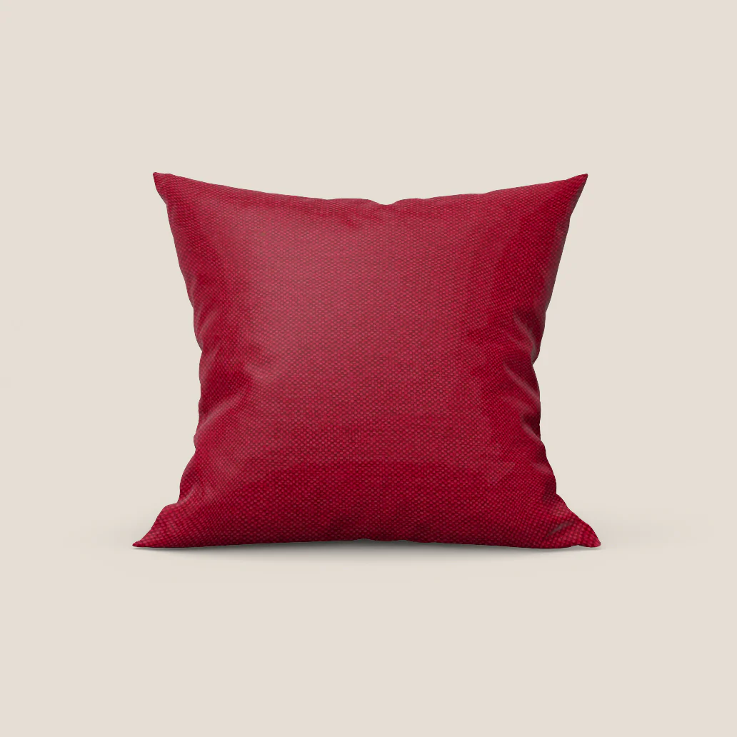 Honey coussin disponible en plusieurs couleurs, réalisé en tissu imperméable similaire au coton T13 rouge