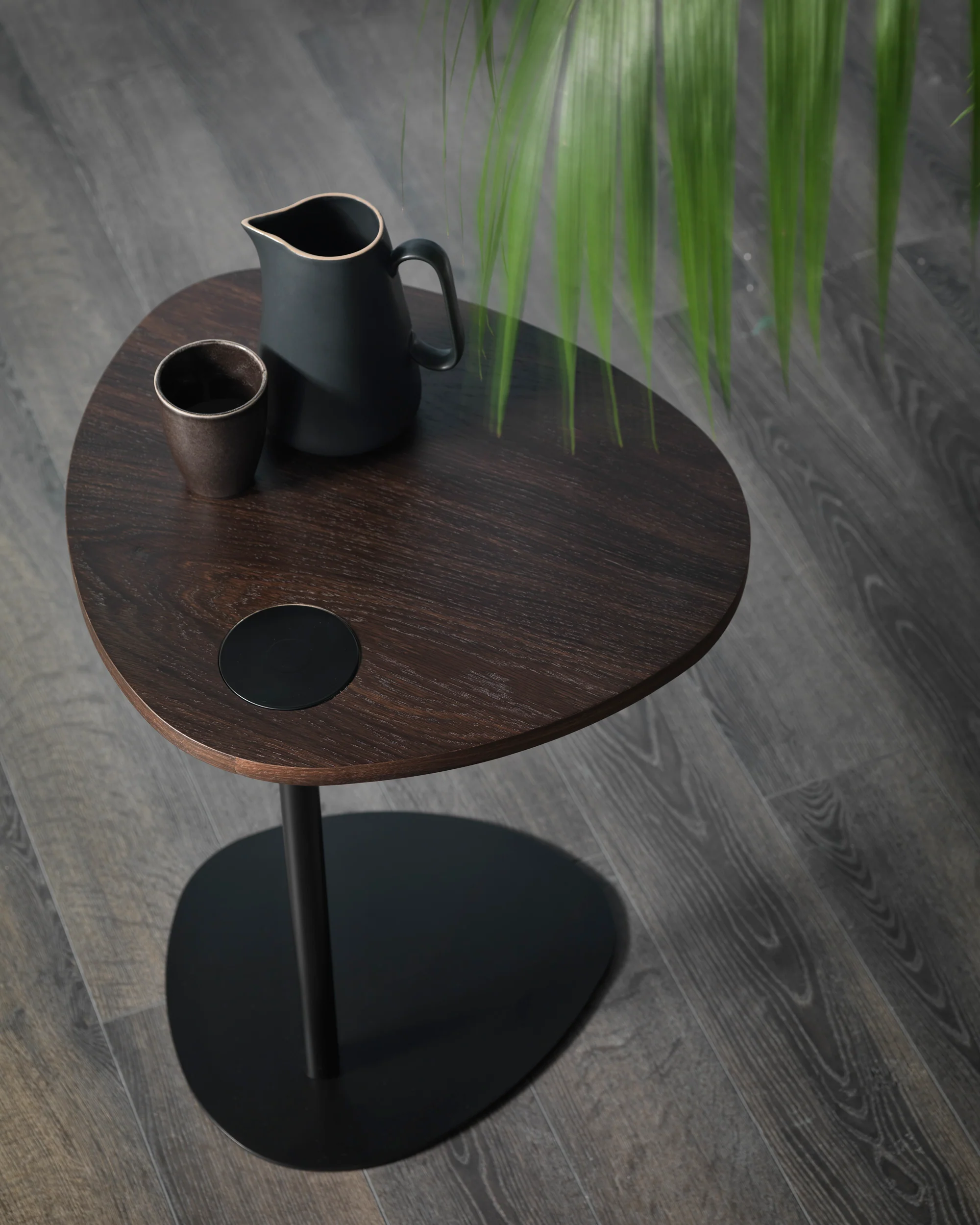 Hug table basse pour salon avec plateau en bois or - Image 3