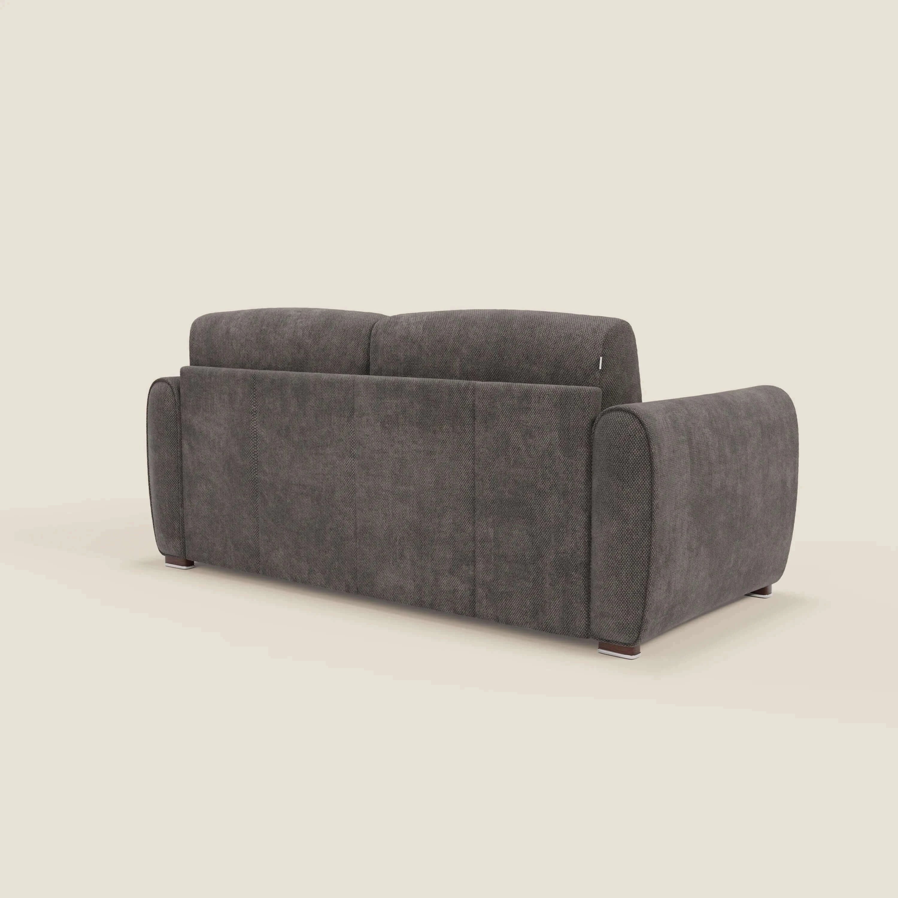 Kaleo Canapé convertible moderne avec matelas H17 cm - en tissu imperméable T26 anthracite - Image 5