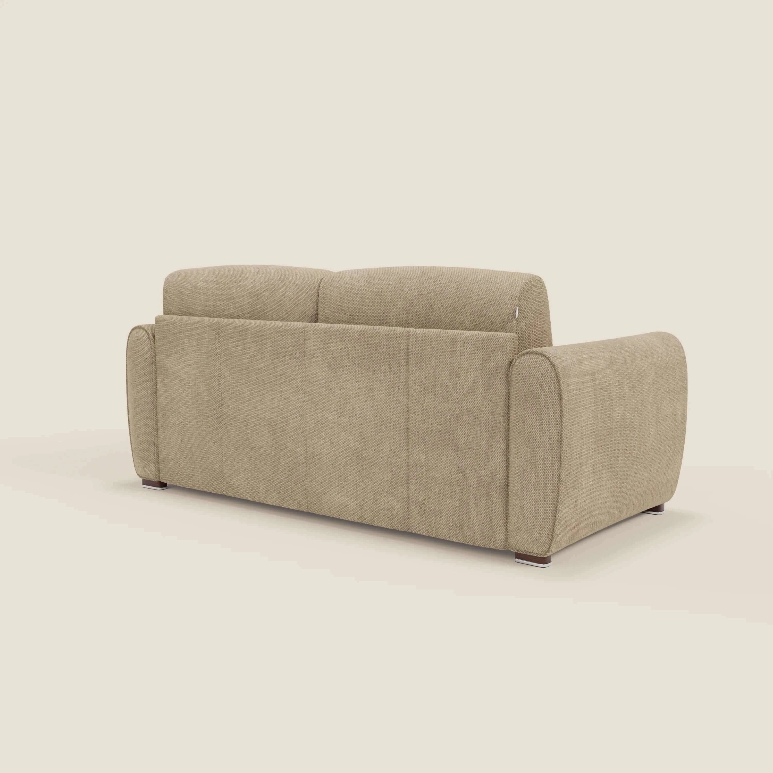 Kaleo Canapé convertible moderne avec matelas H17 cm - en tissu imperméable T26 beige - Image 5