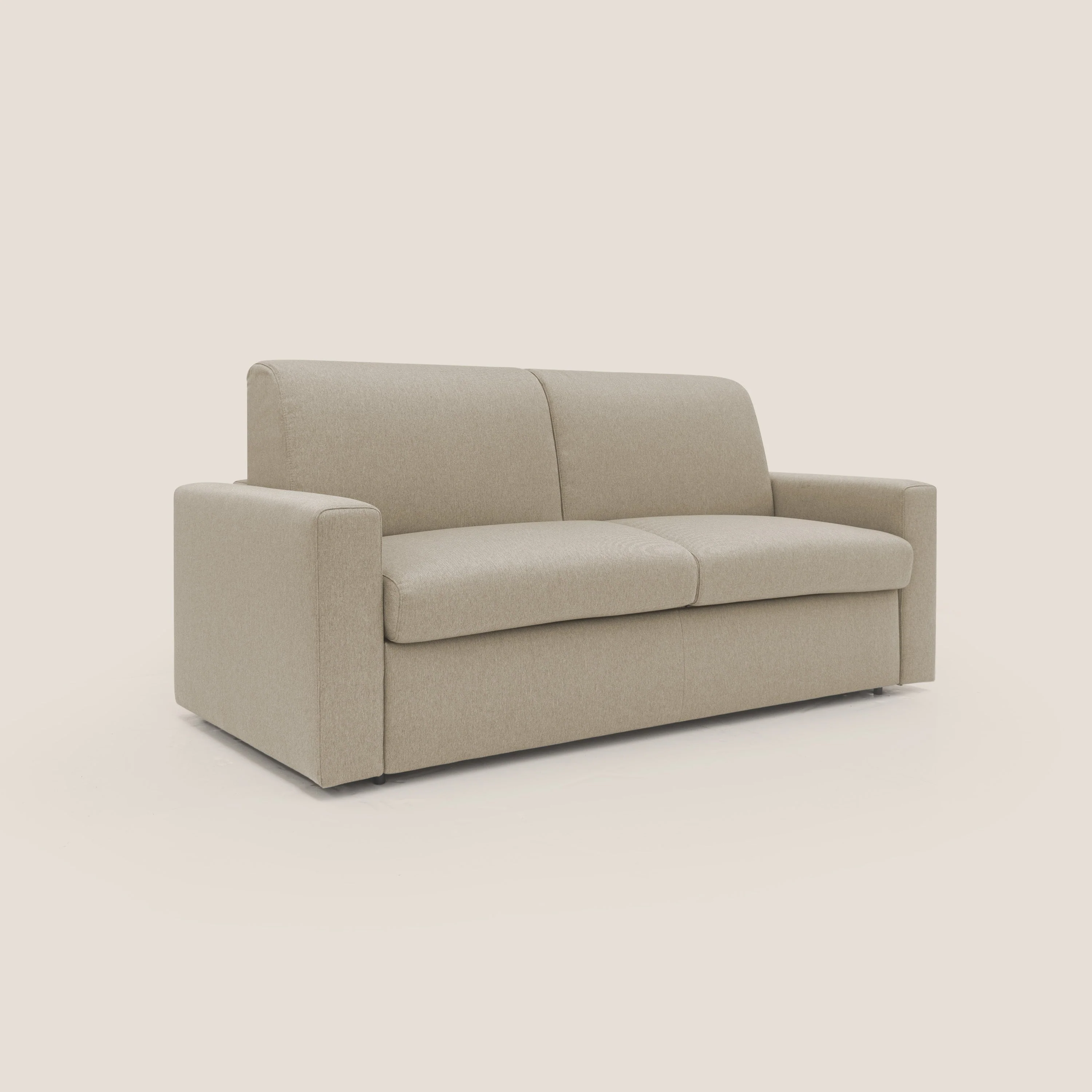 Kansas Canapé lit convertible h20 cm en tissu imperméable T13 beige - Image 4