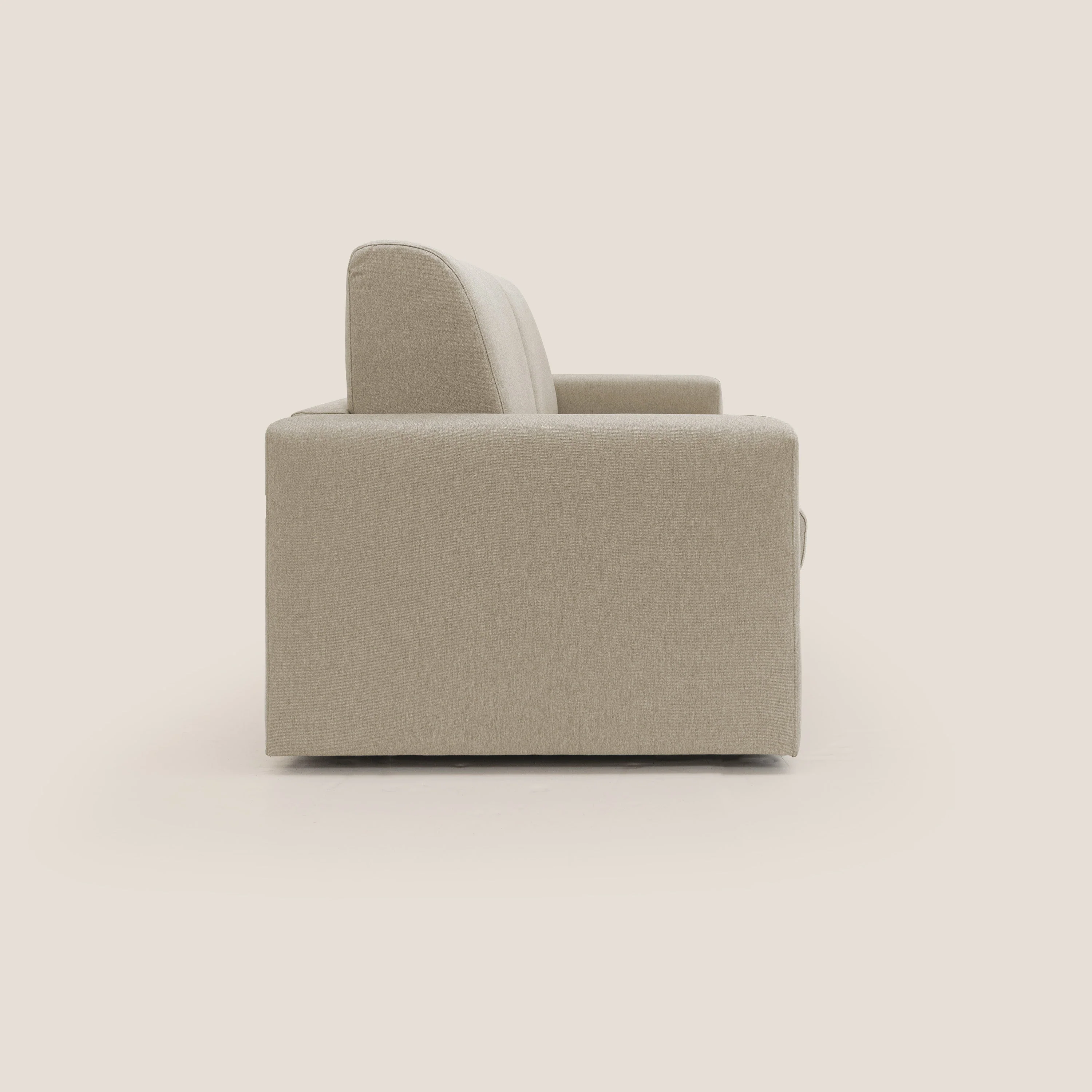 Kansas Canapé lit convertible h20 cm en tissu imperméable T13 beige - Image 8