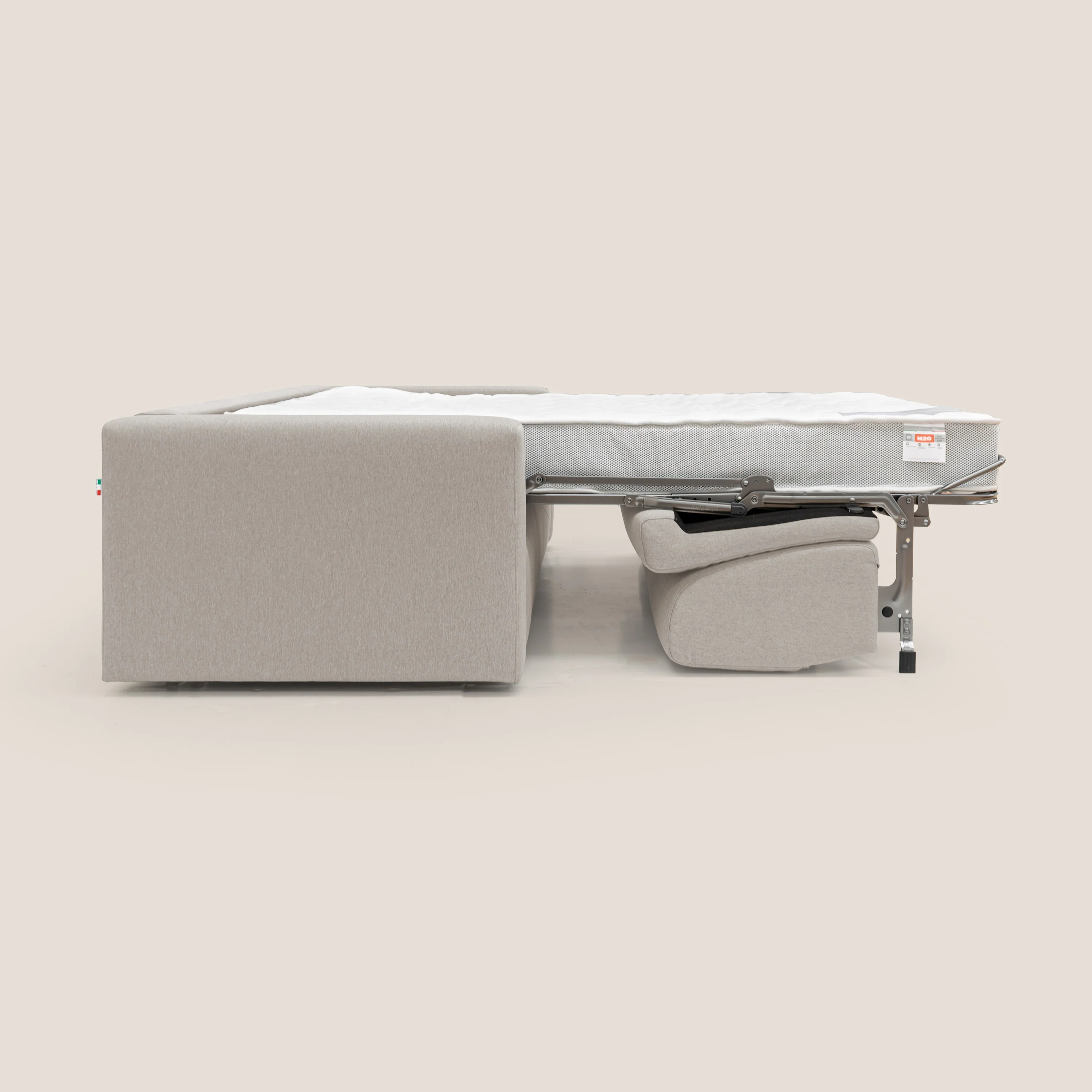 Kansas Canapé lit convertible h20 cm en tissu imperméable T13 crème - Image 12