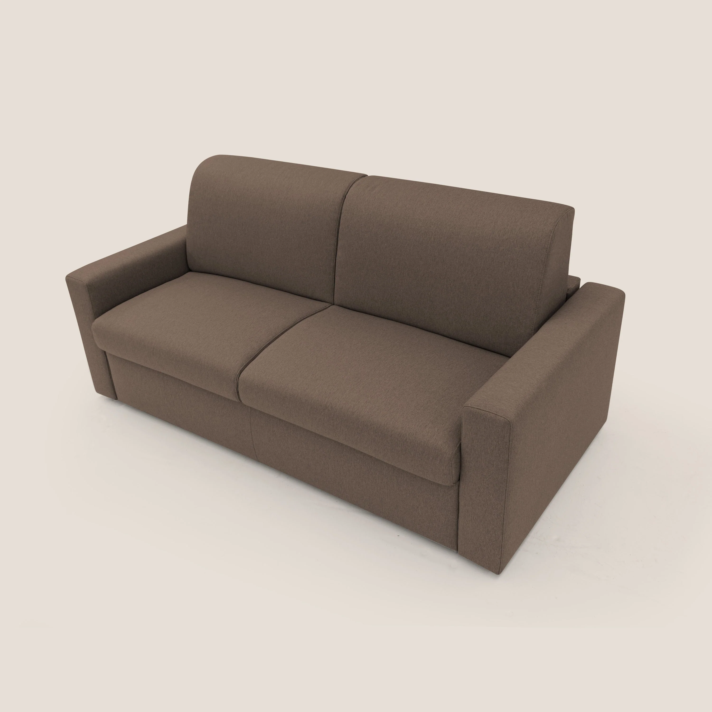 Kansas Canapé lit convertible h20 cm en tissu imperméable T13 marron - Image 7