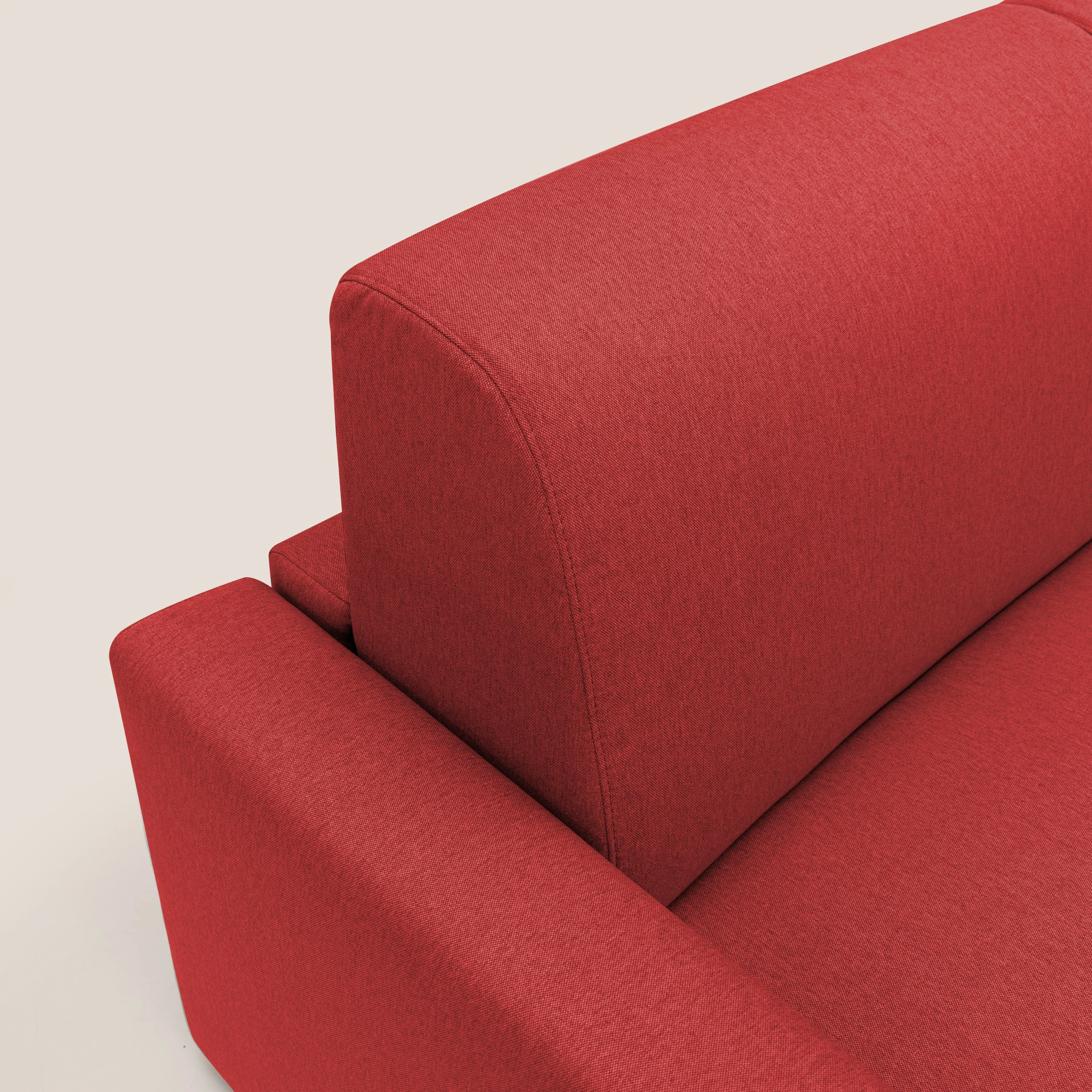 Kansas Canapé lit convertible h20 cm en tissu imperméable T13 rouge - Image 6