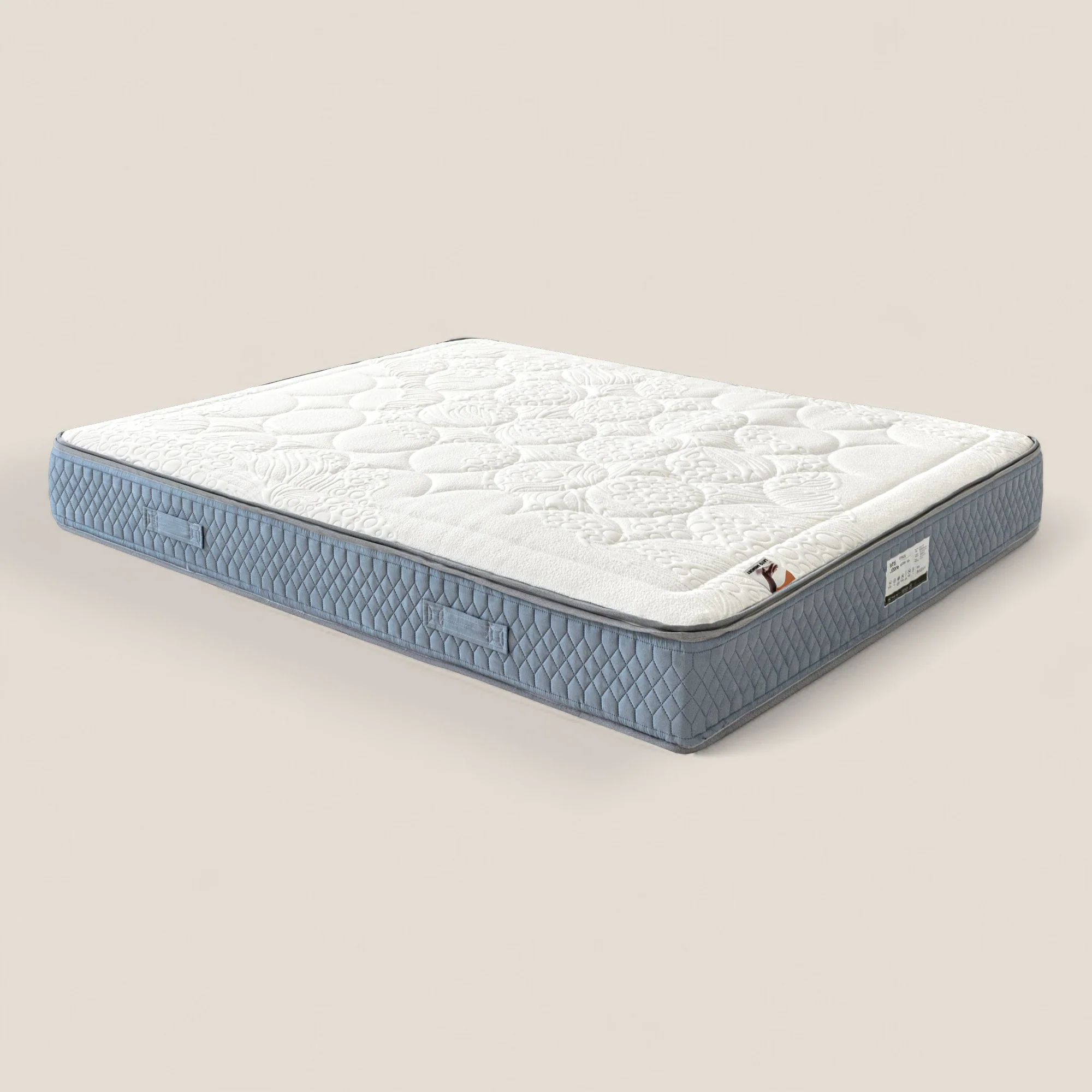 KYROS - Matelas de luxe à ressorts ensachés et à mémoire de forme avec soutien postural intelligent à 7 zones