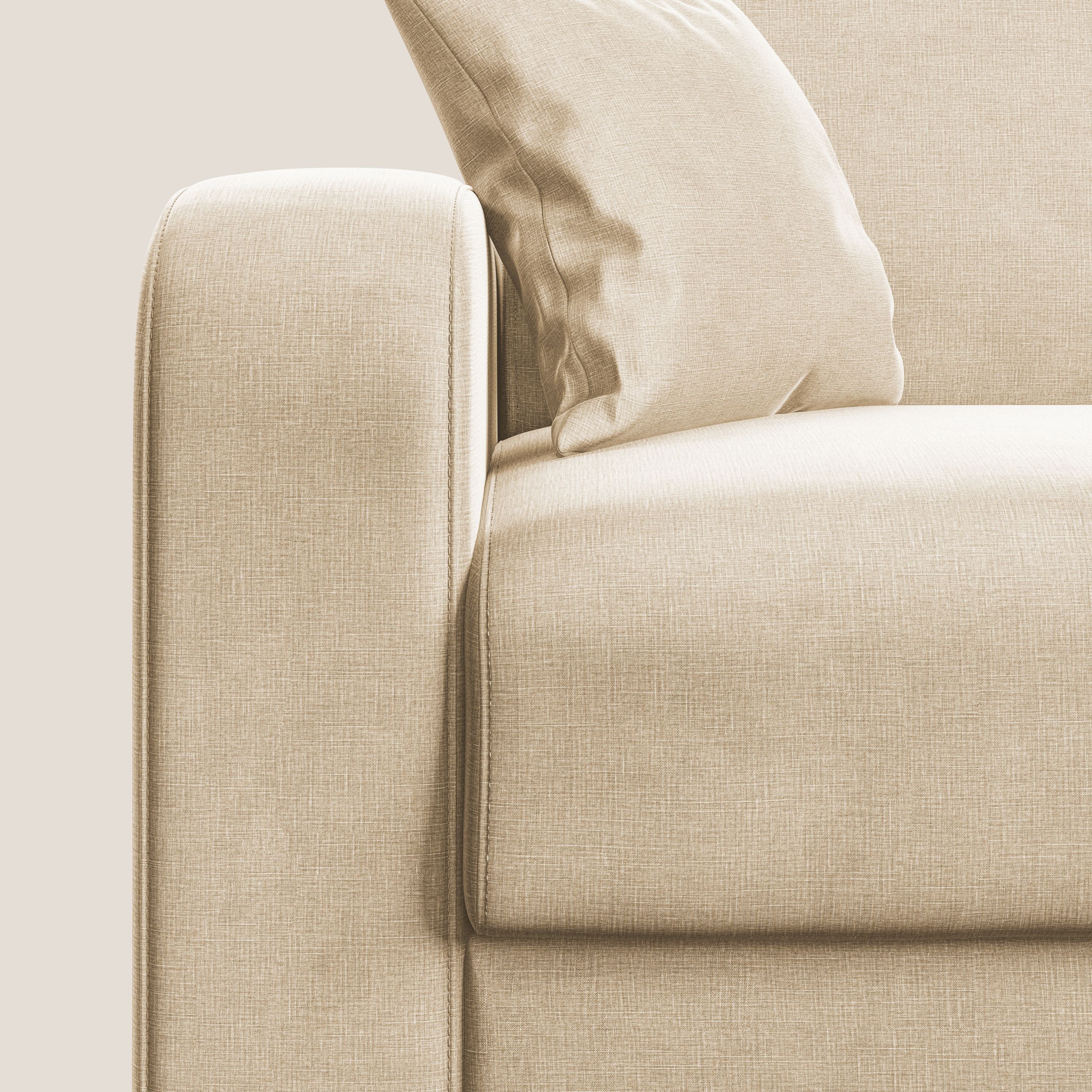 Lebron canapé lit convertible en VELOURS T01 beige - Image 8