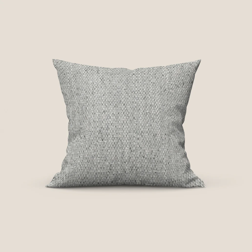 Levante coussin disponible en différentes couleurs en bouclette recyclée fraîche à trame mélangée détachable T16 crème