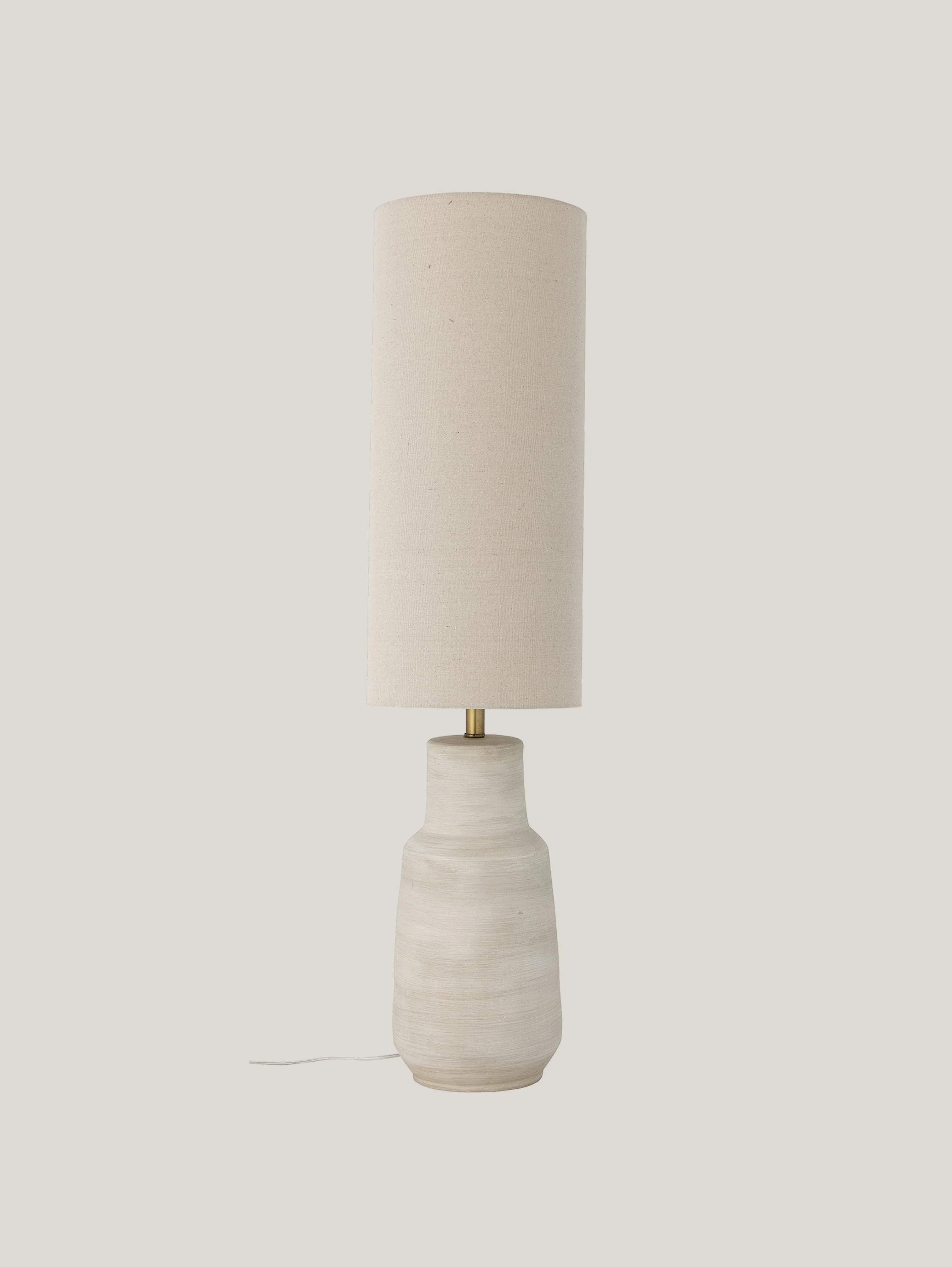 Linetta Lampadaire avec base en grès blanc - Image 3