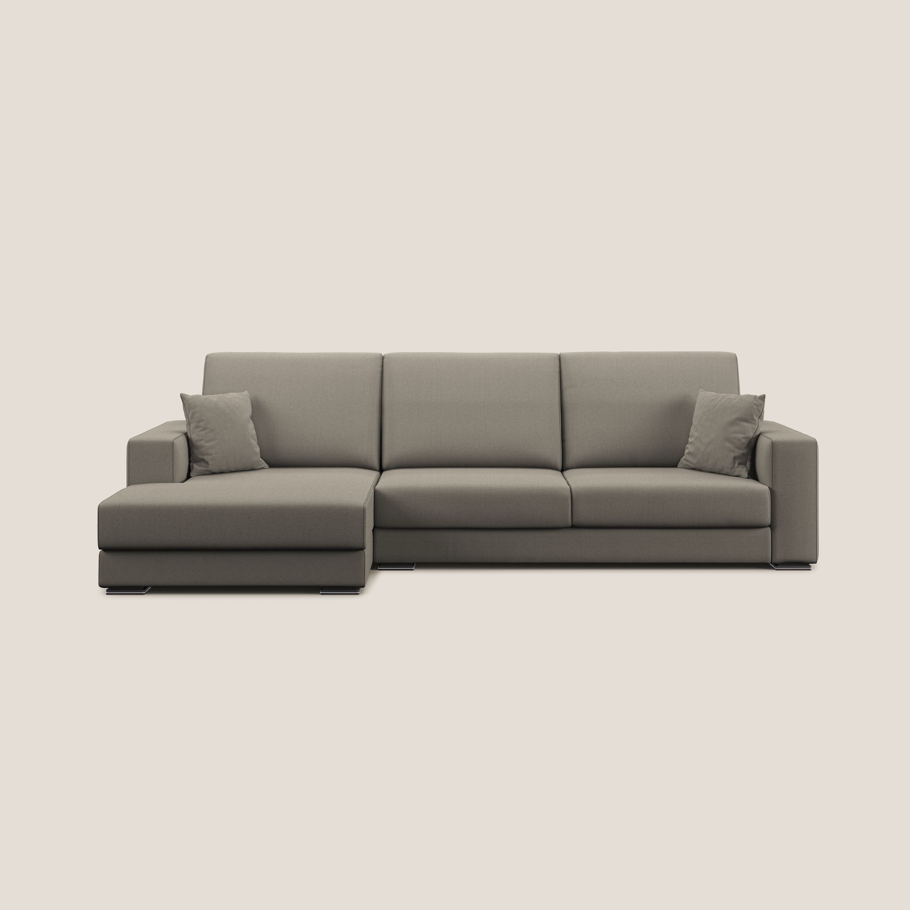 Marte canapé d'angle en tissu détachable et imperméable T08 Taupe tortora - Image 9