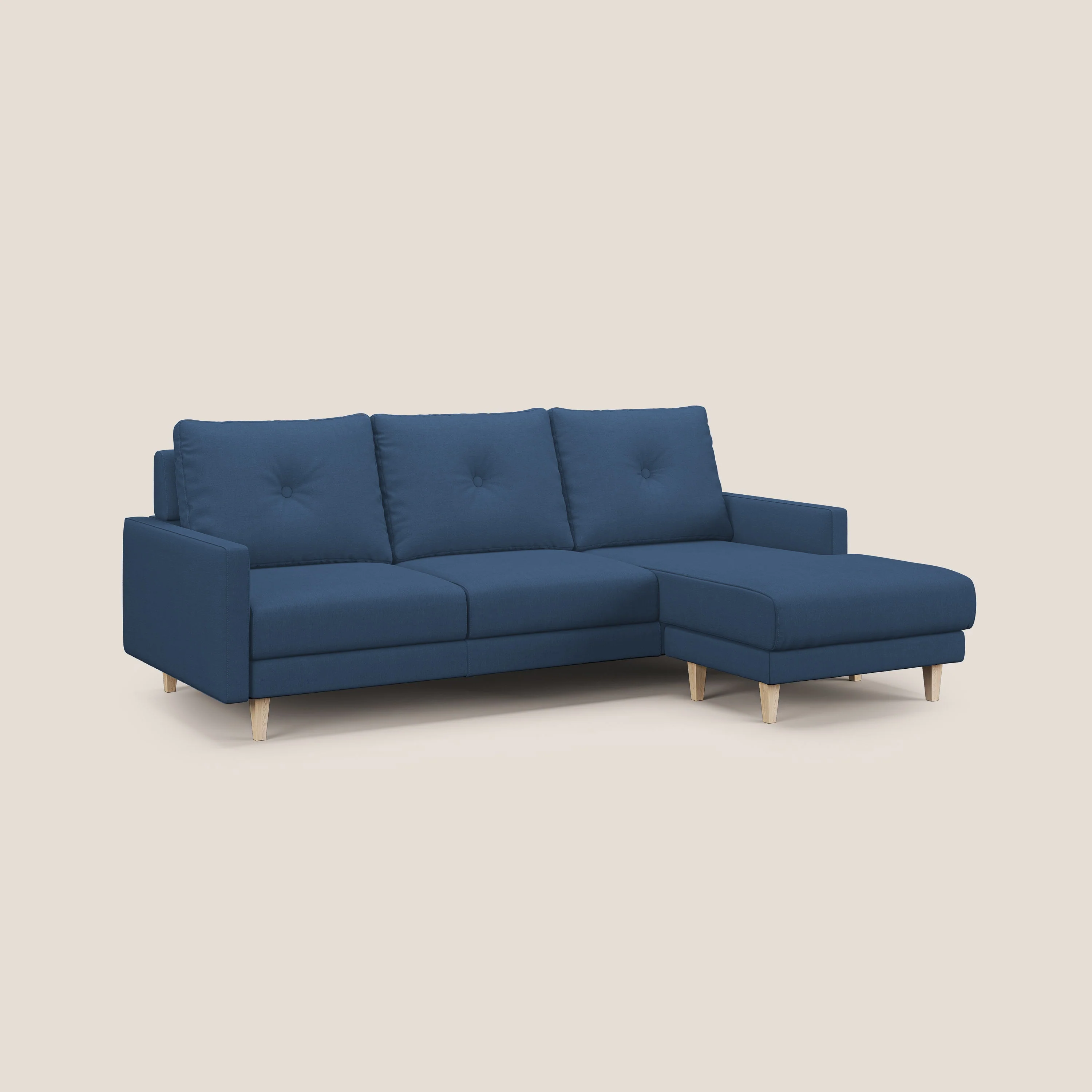 Matisse canapé d'angle avec assises coulissantes et dossier en duvet d'oie en tissu détachable T17 - Image 3
