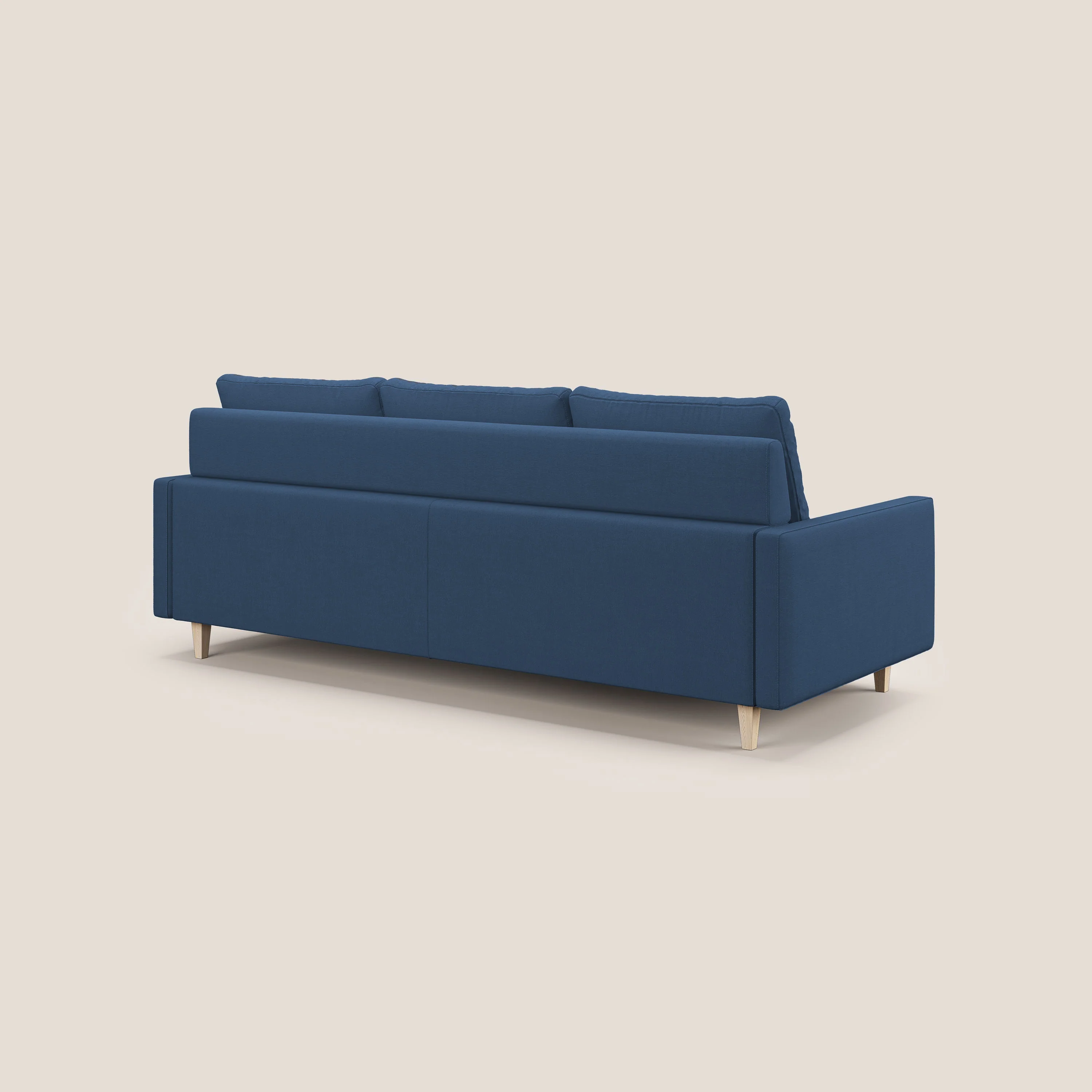 Matisse canapé d'angle avec assises coulissantes et dossier en duvet d'oie en tissu détachable T17 - Image 5
