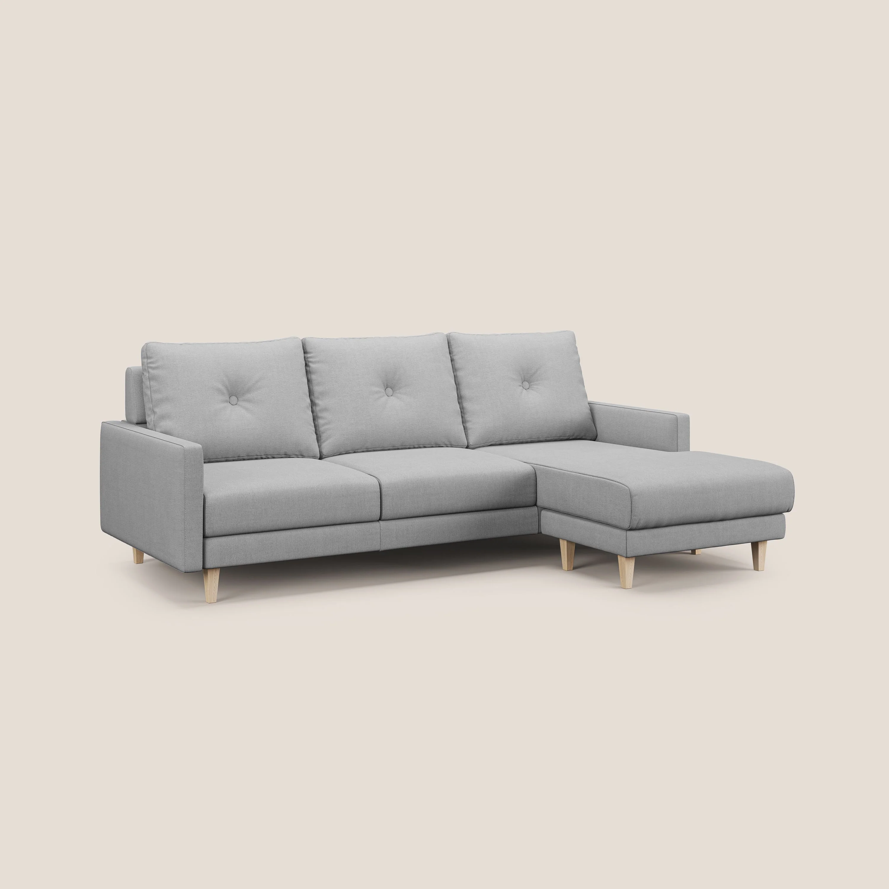 Matisse canapé d'angle avec assises coulissantes et dossier en duvet d'oie en tissu détachable T17 - Image 3