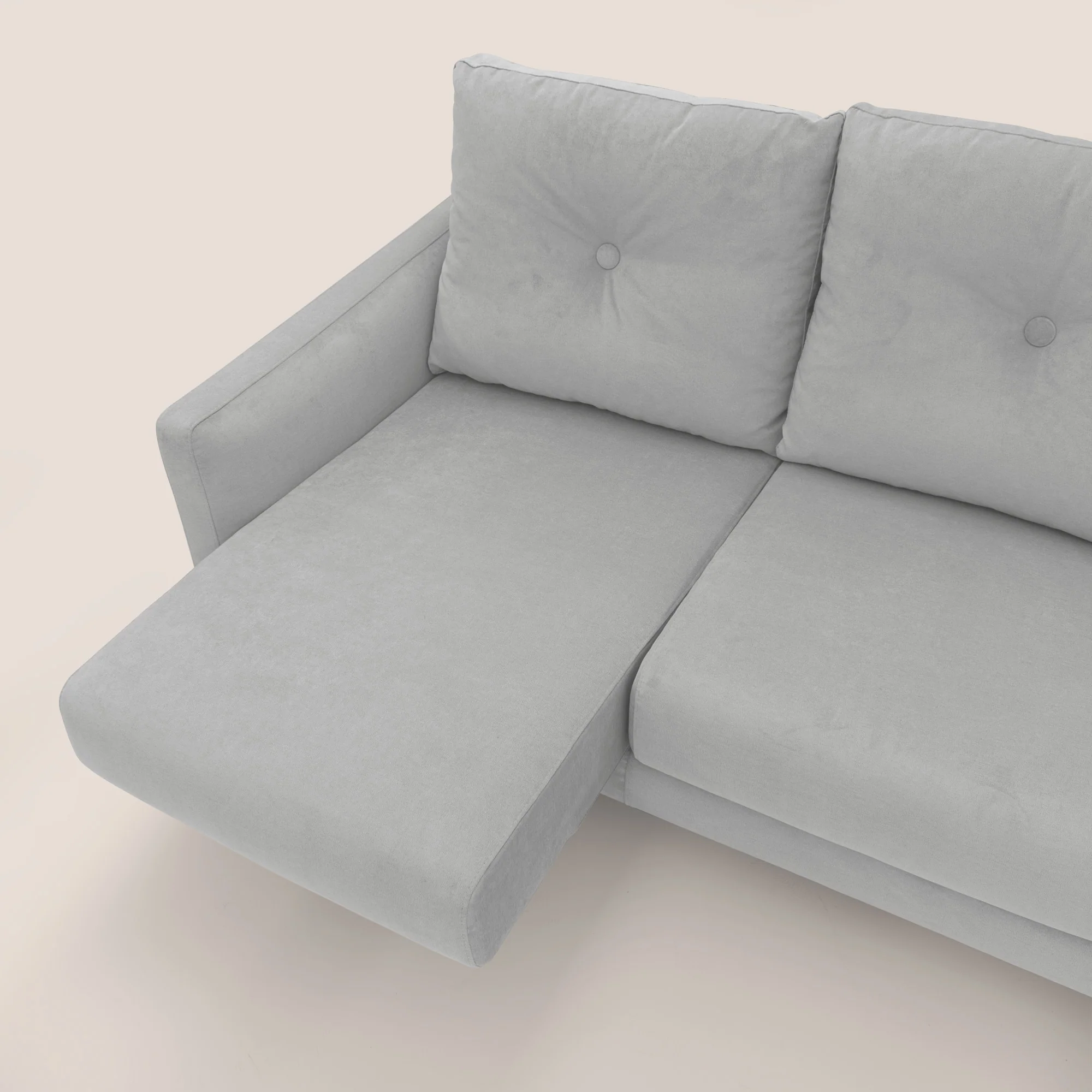 Matisse canapé d'angle avec assises coulissantes et dossier en duvet d'oie en tissu détachable T17 - Image 7