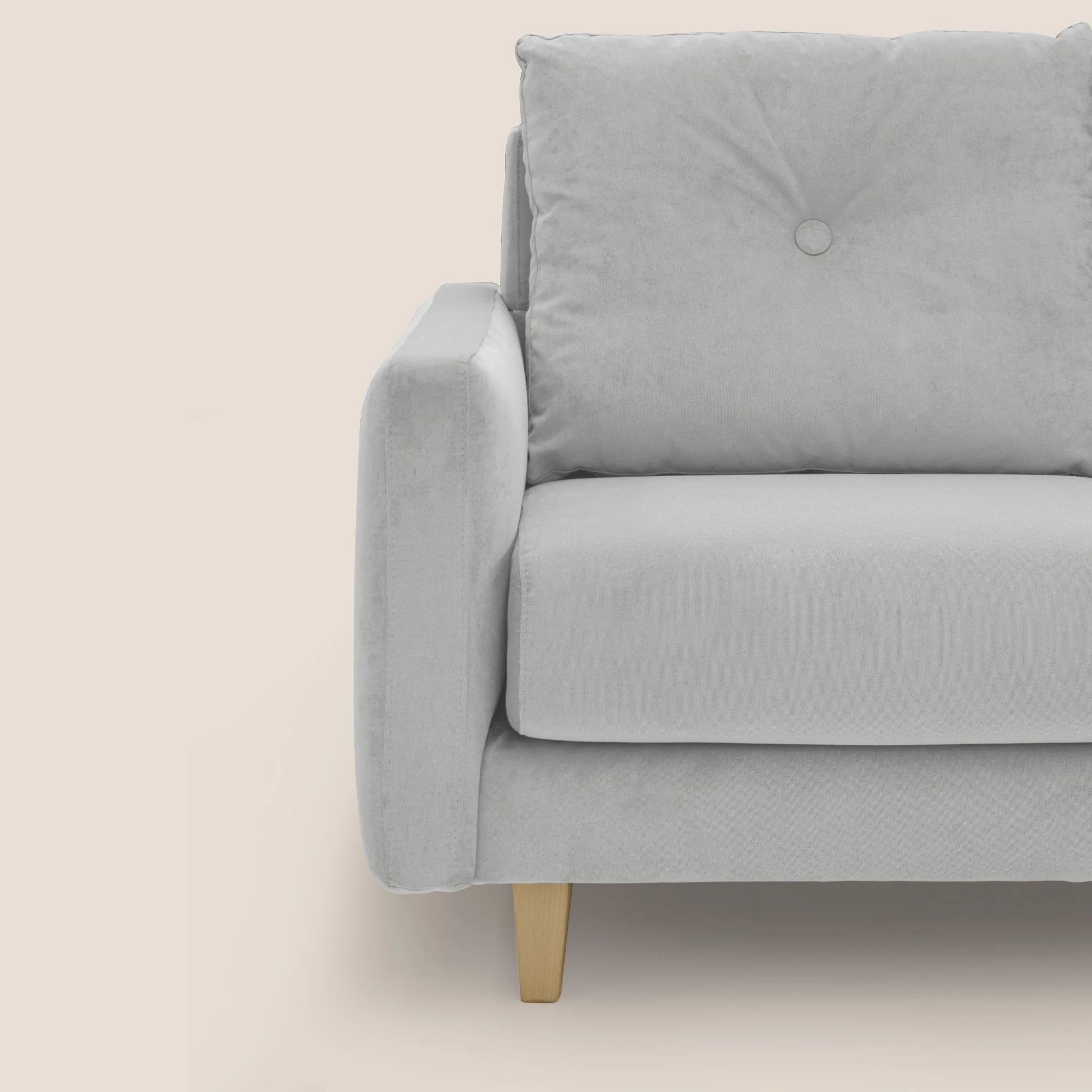 Matisse canapé d'angle avec assises coulissantes et dossier en duvet d'oie en tissu détachable T17 - Image 8