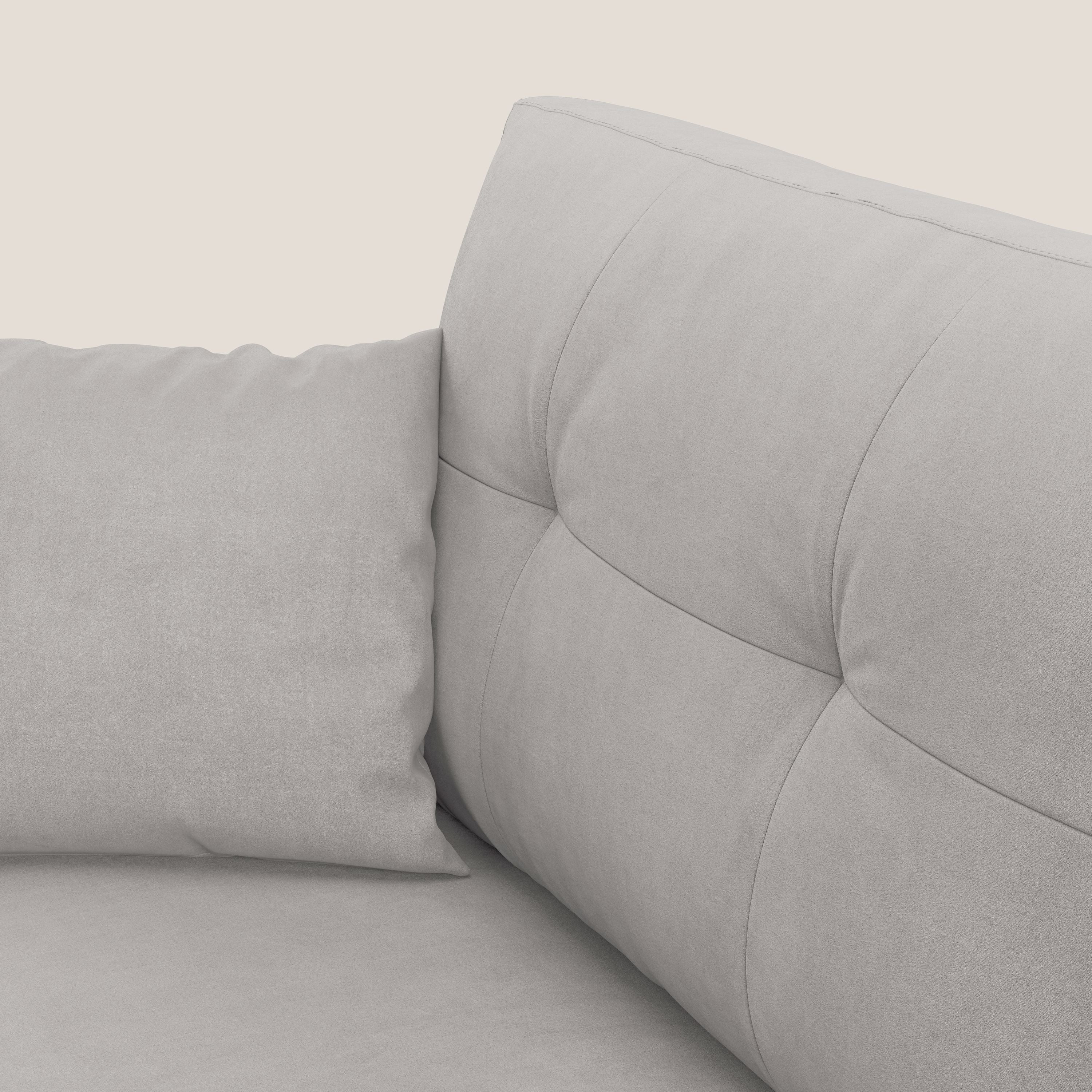 Megan canapé convertible en microfibre détachable T11 gris clair - Image 7