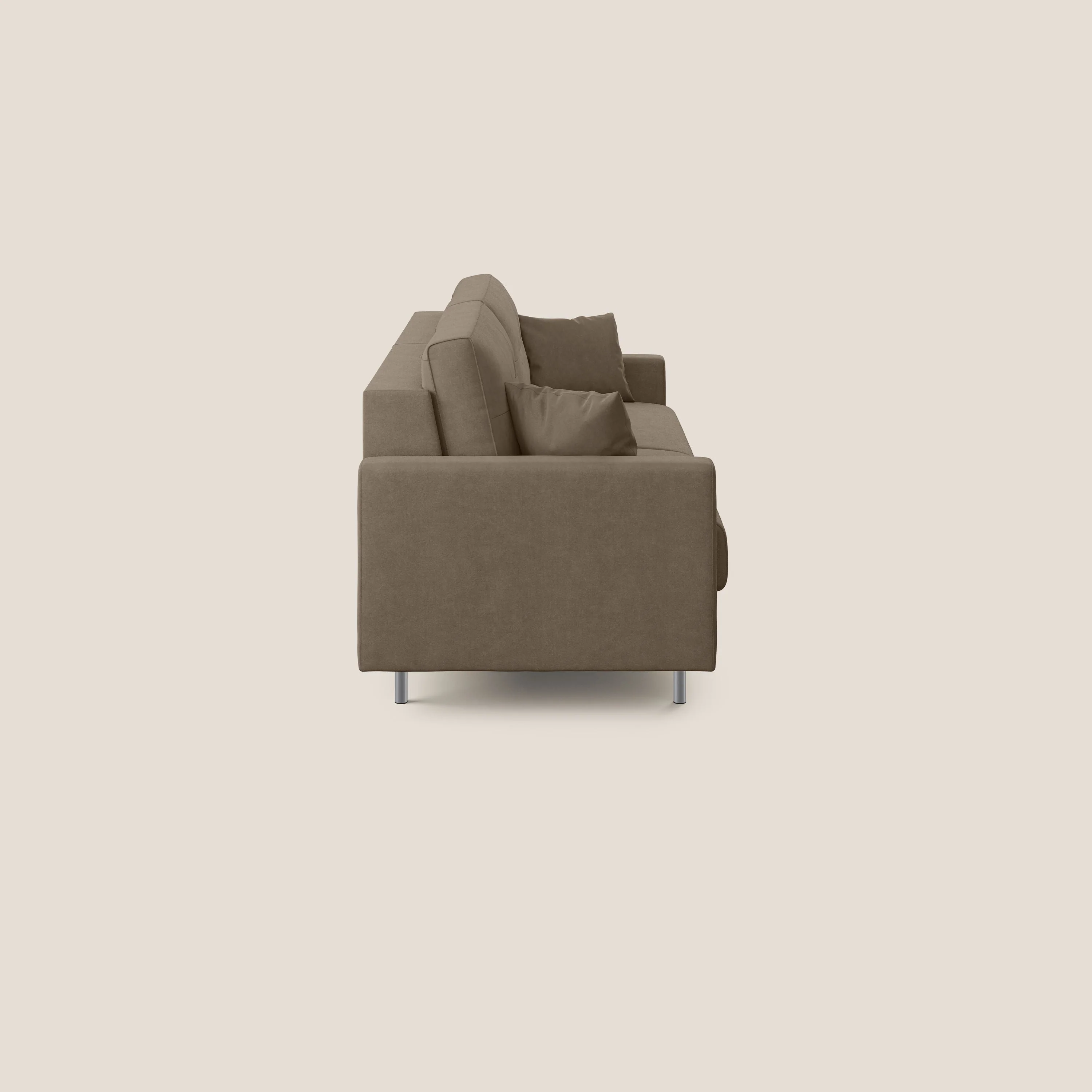 Megan canapé convertible en microfibre détachable T11 marron - Image 4