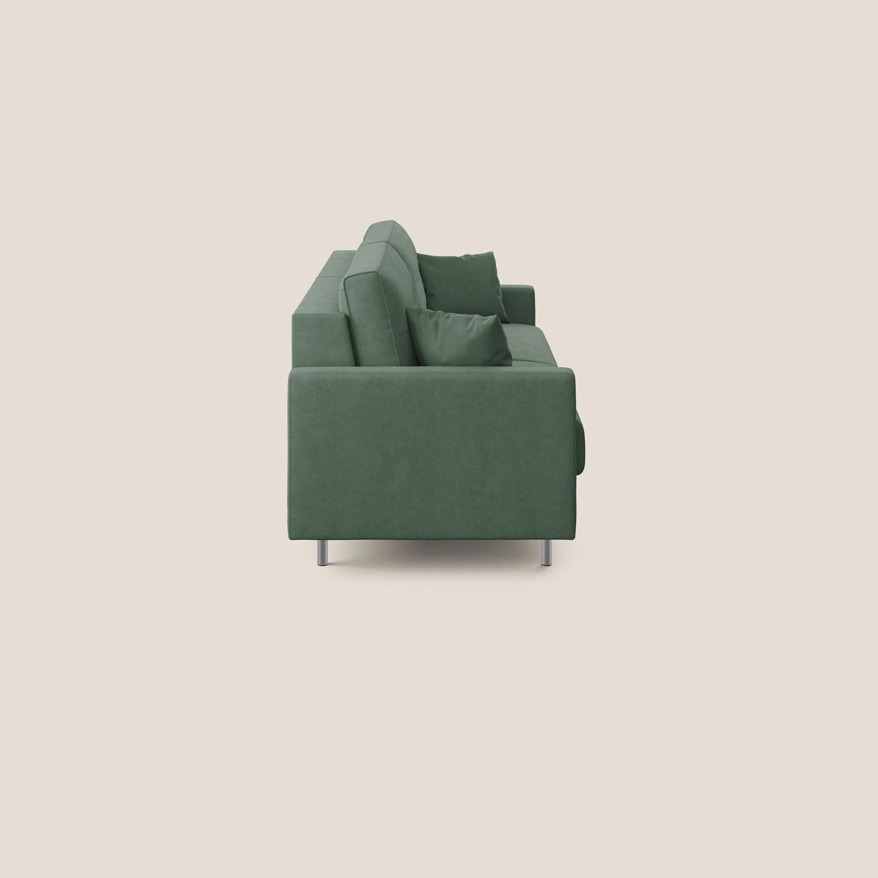 Megan canapé convertible en microfibre détachable T11 vert - Image 4