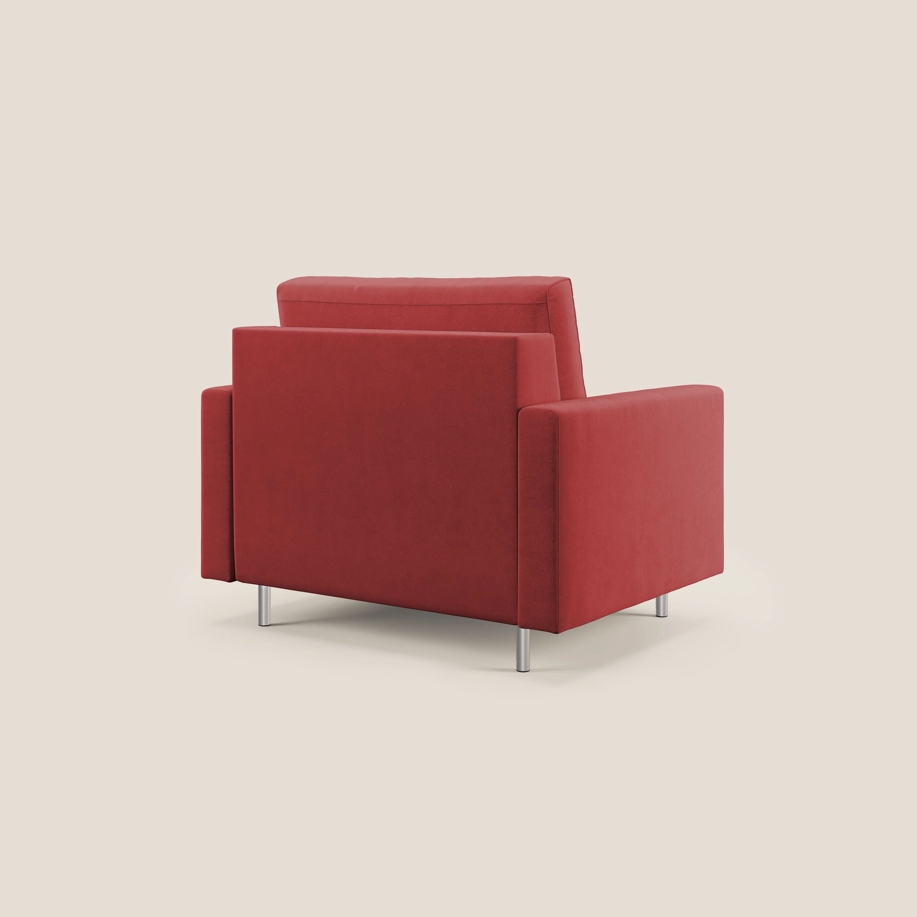 Megan fauteuil convertible en microfibre détachable T11 rouge - Image 5
