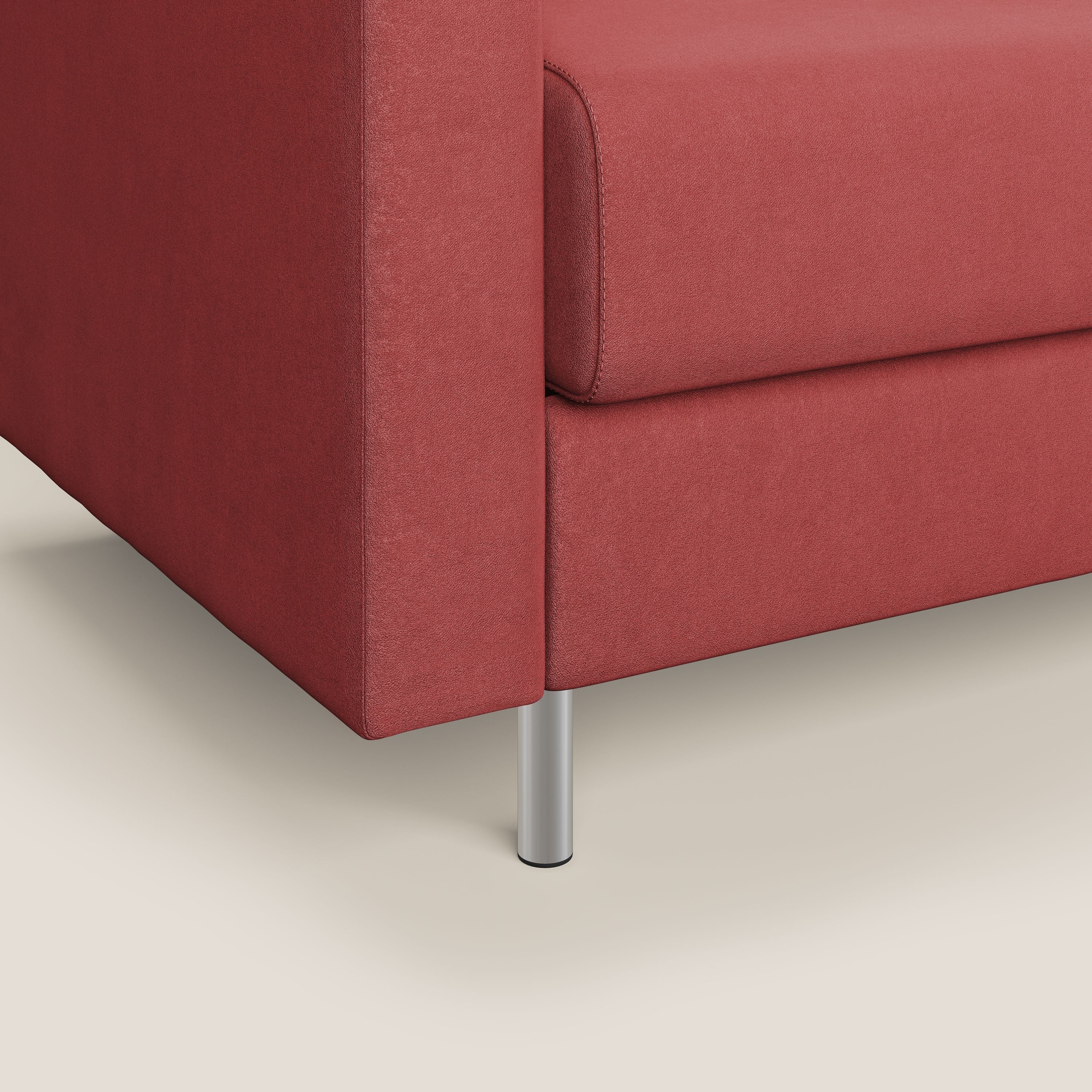 Megan fauteuil convertible en microfibre détachable T11 rouge - Image 6