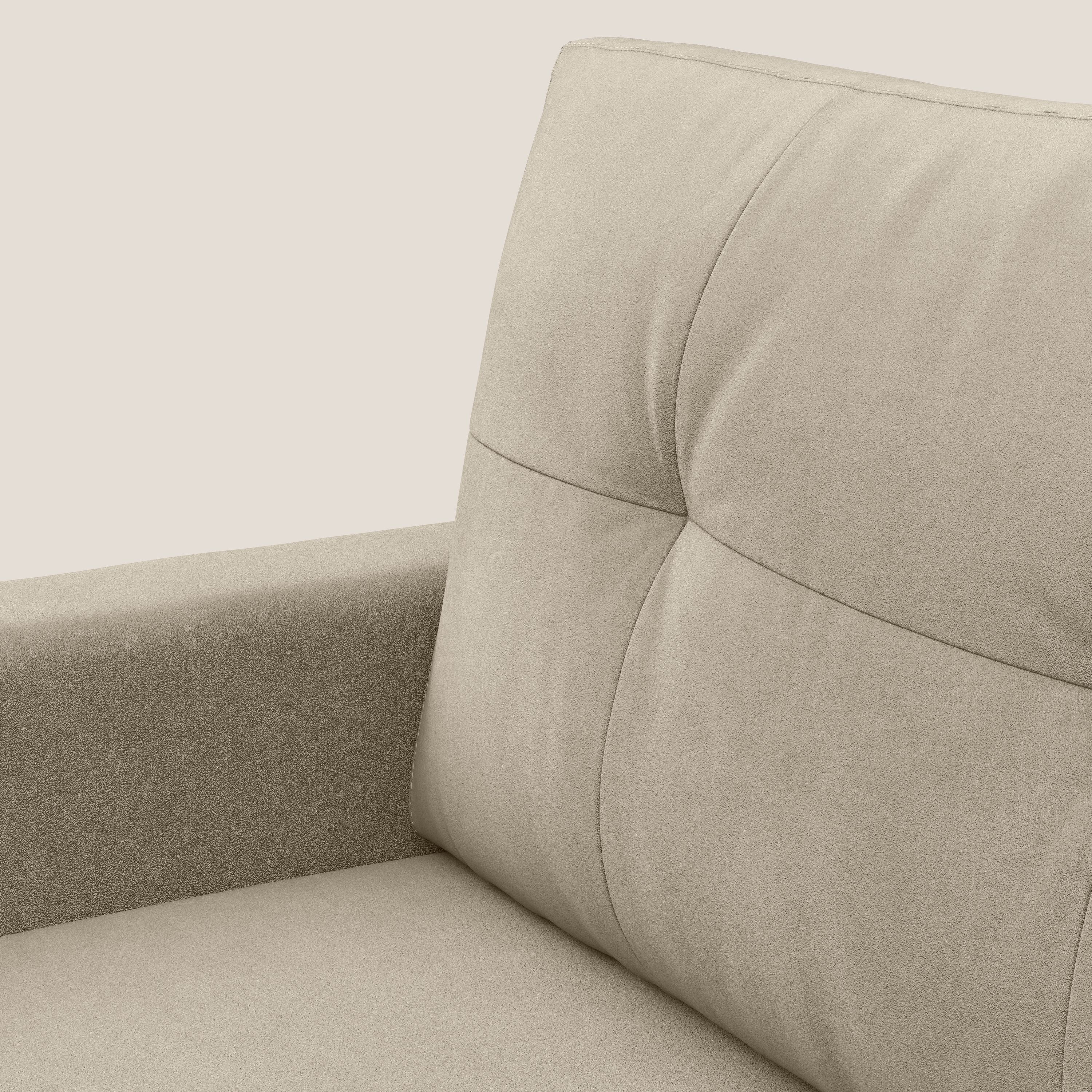 Megan fauteuil convertible en microfibre détachable T11 Taupe tortora - Image 7