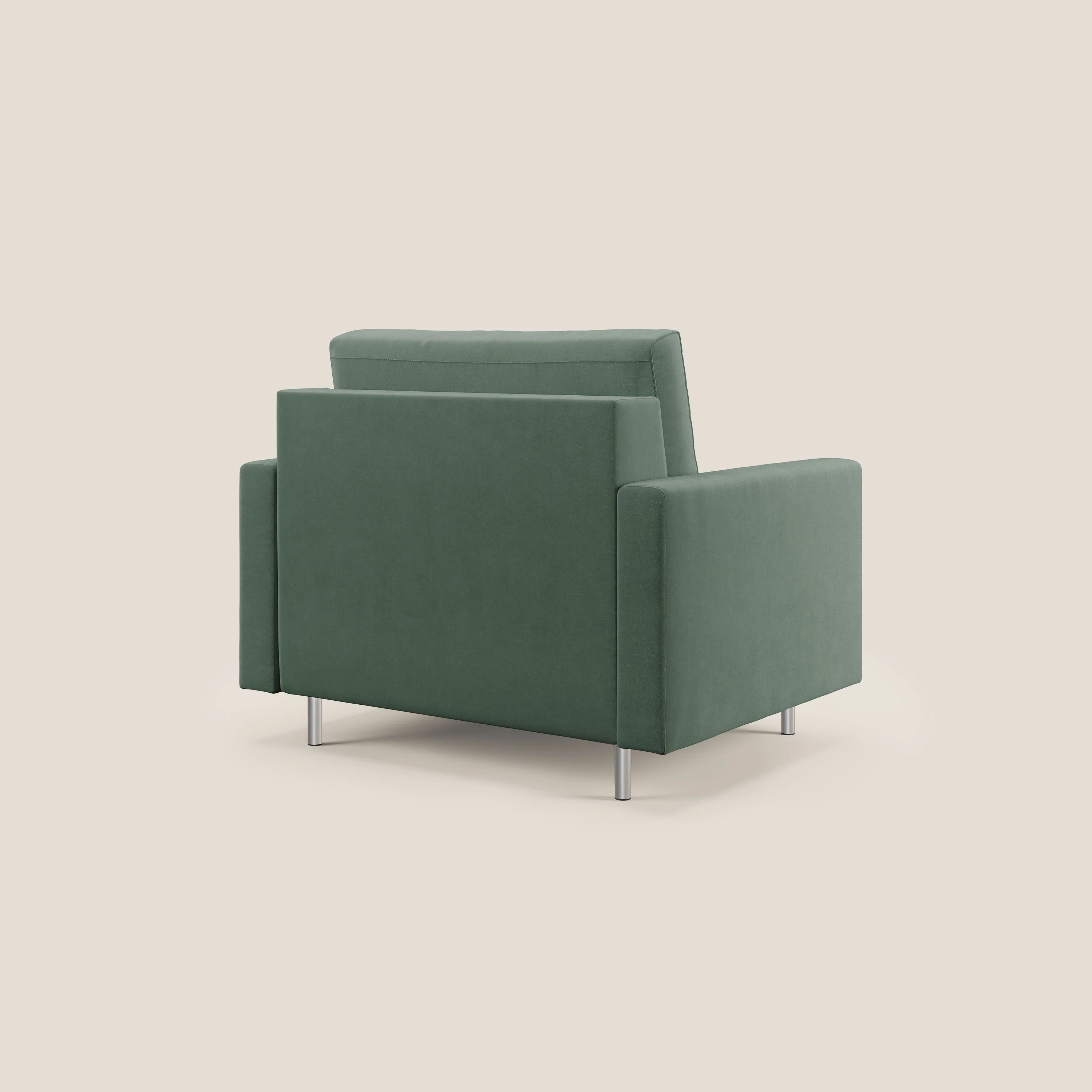 Megan fauteuil convertible en microfibre détachable T11 vert - Image 4