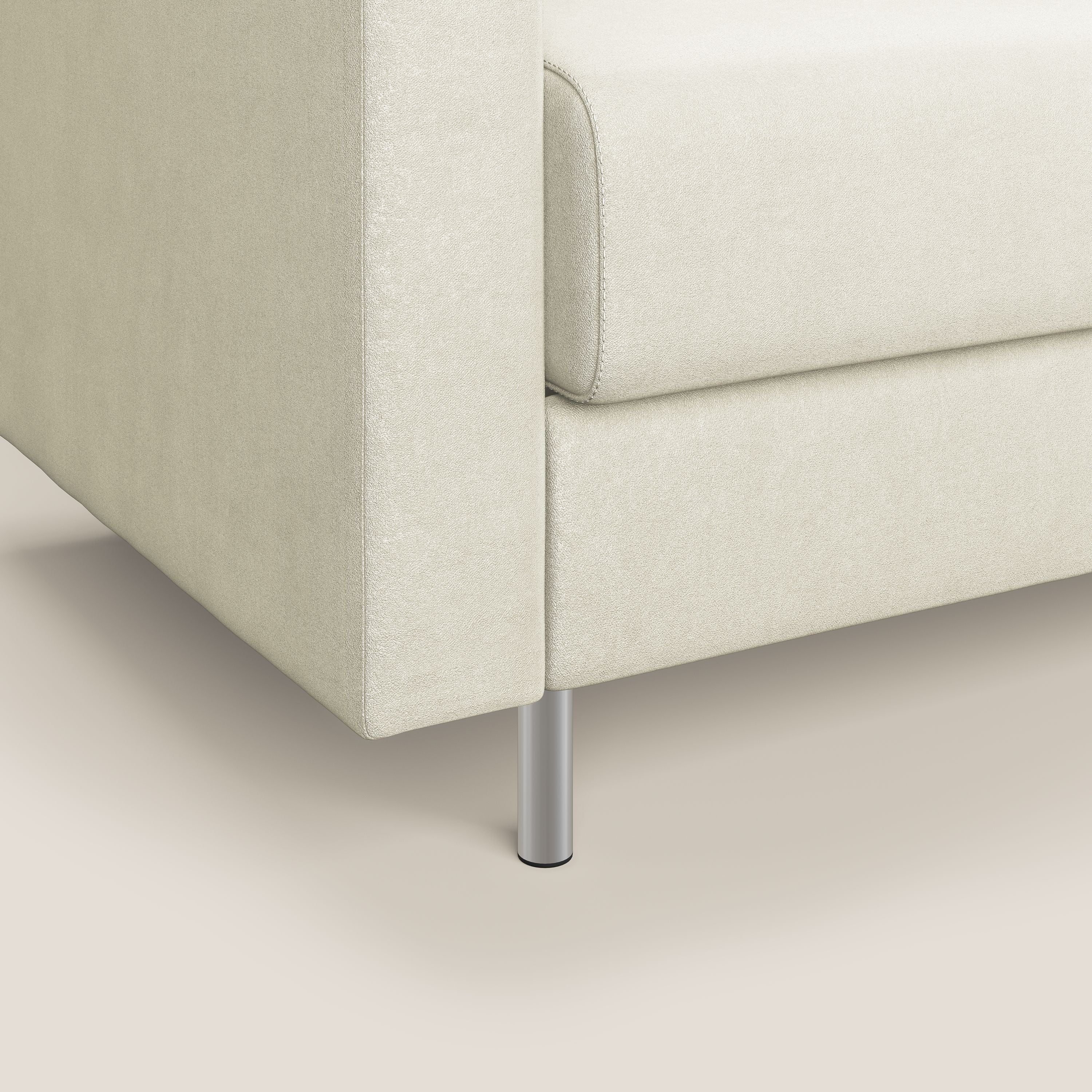 Megan fauteuil convertible en microfibre détachable T11 crème - Image 5