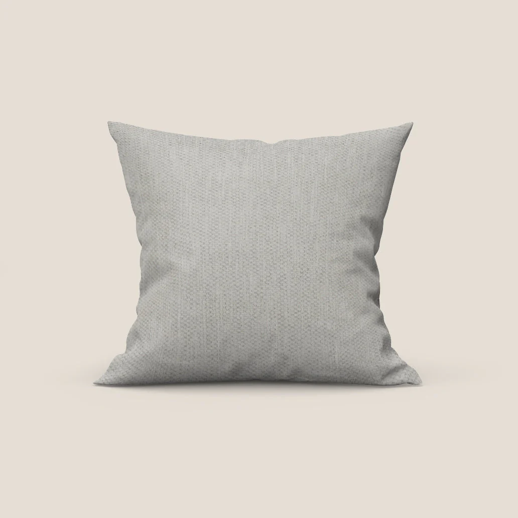 Coussin Miami disponible en plusieurs couleurs, fabriqué en tissu imperméable T14 crème