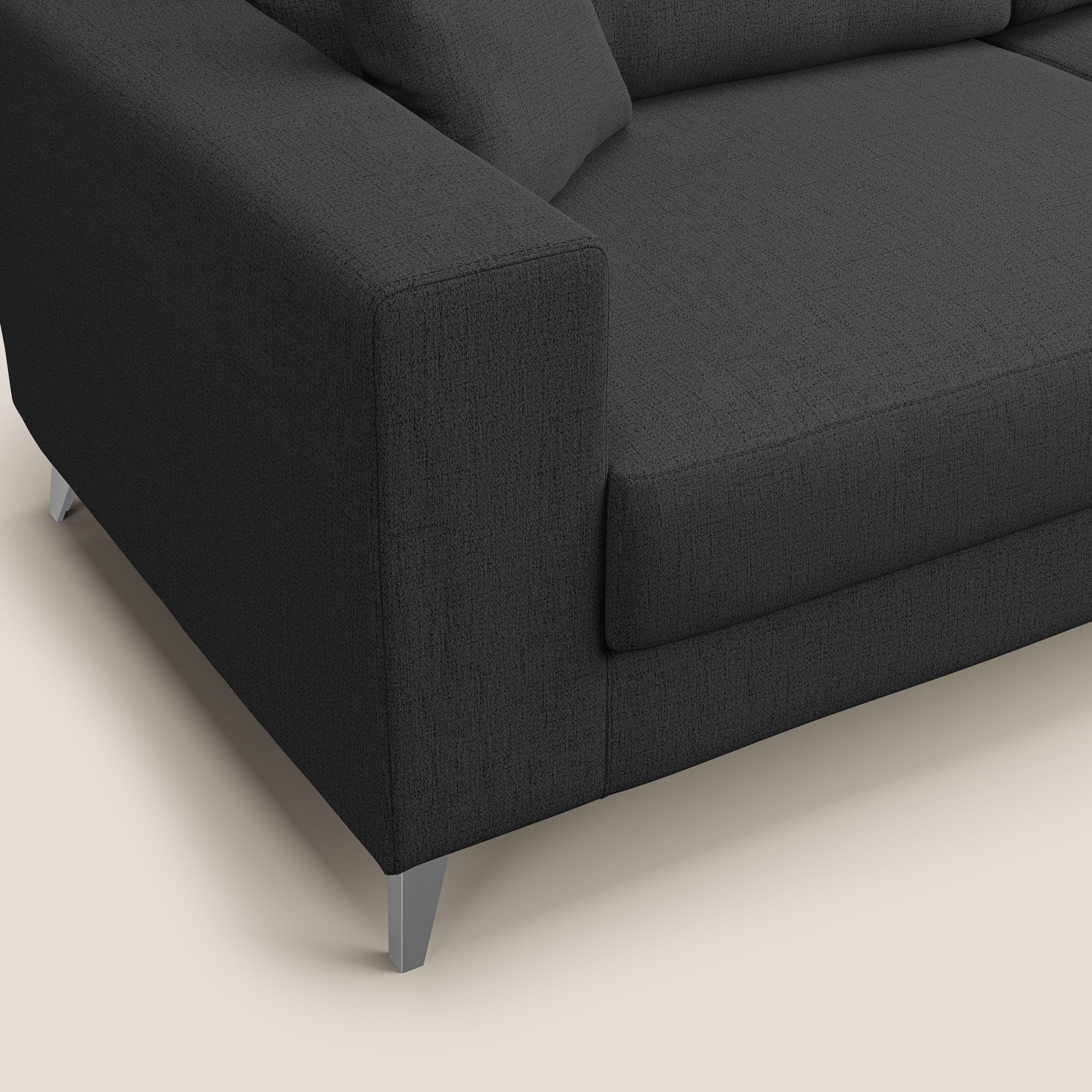 Michael Canapé d'angle REVERSIBLE en tissu imperméable T03 anthracite - Image 5