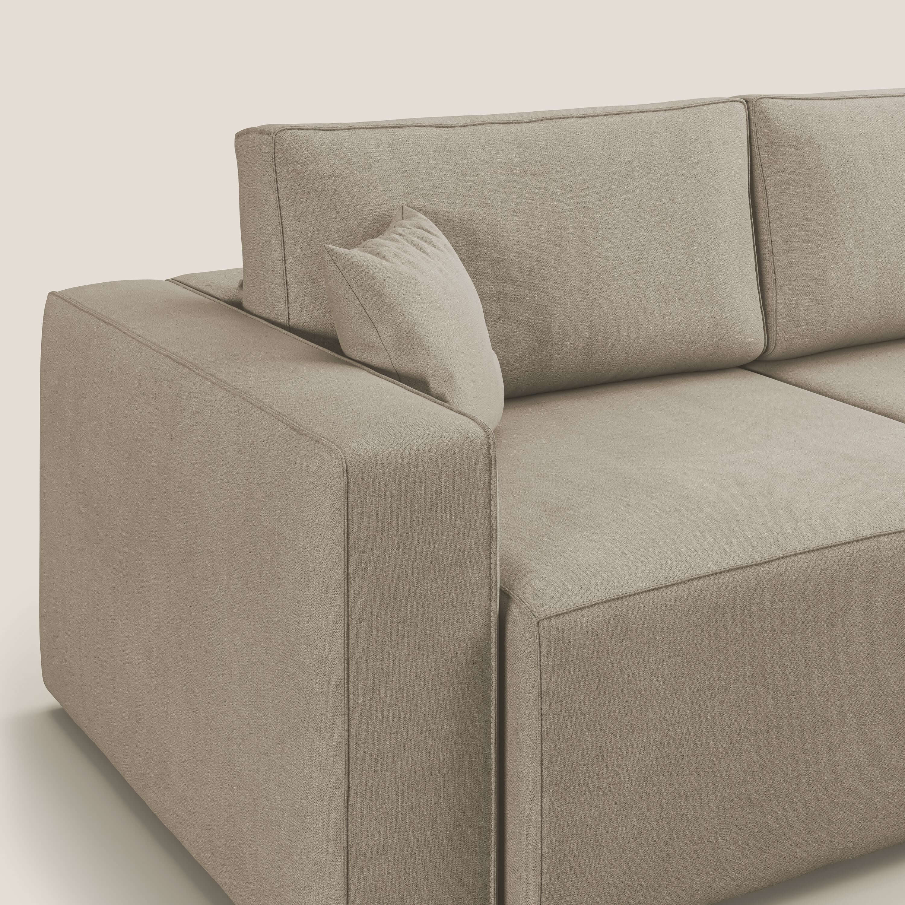 Morfeo canapé avec assise extractible en tissu imperméable T02 beige - Image 7