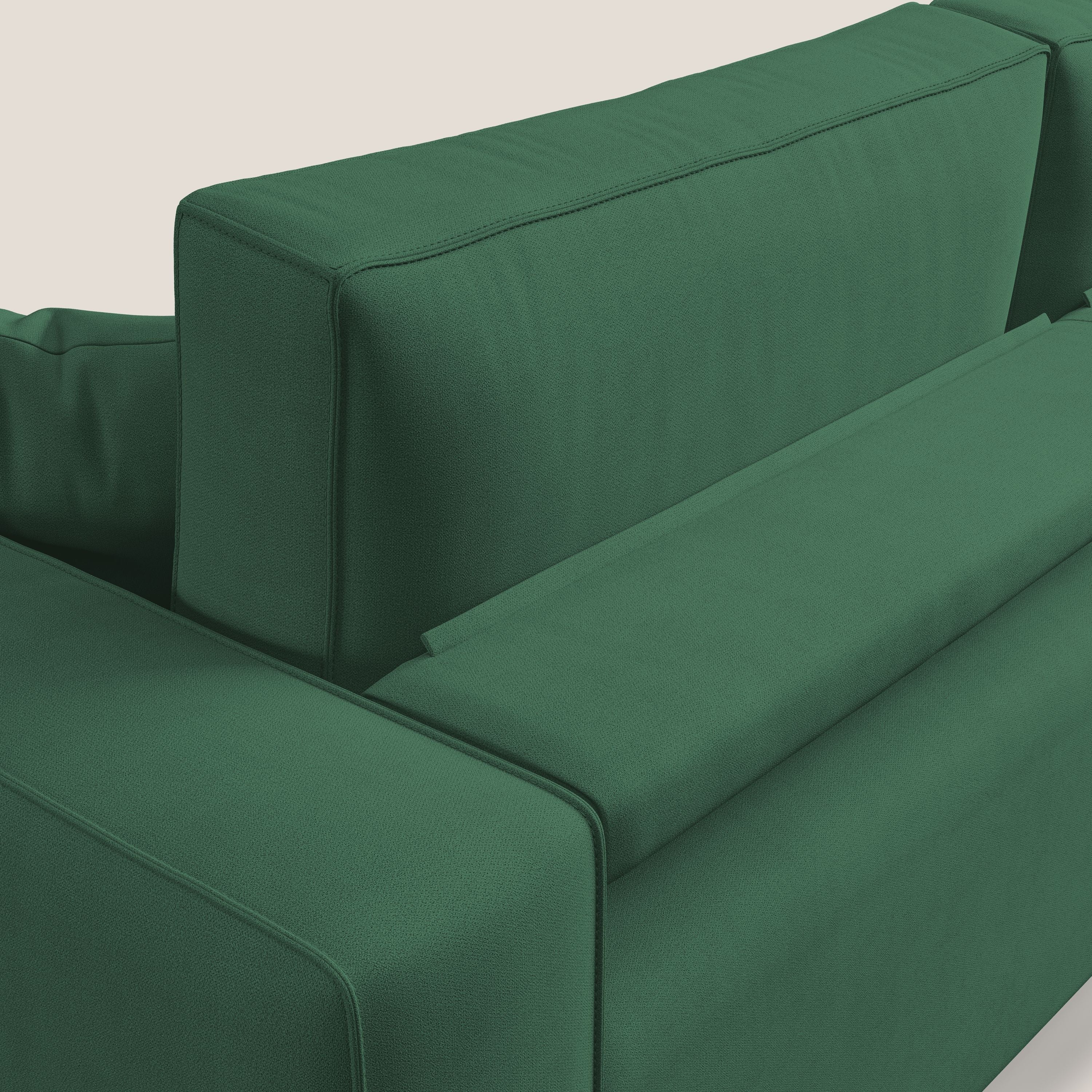 Morfeo canapé avec assise extractible en tissu imperméable T02 vert - Image 8