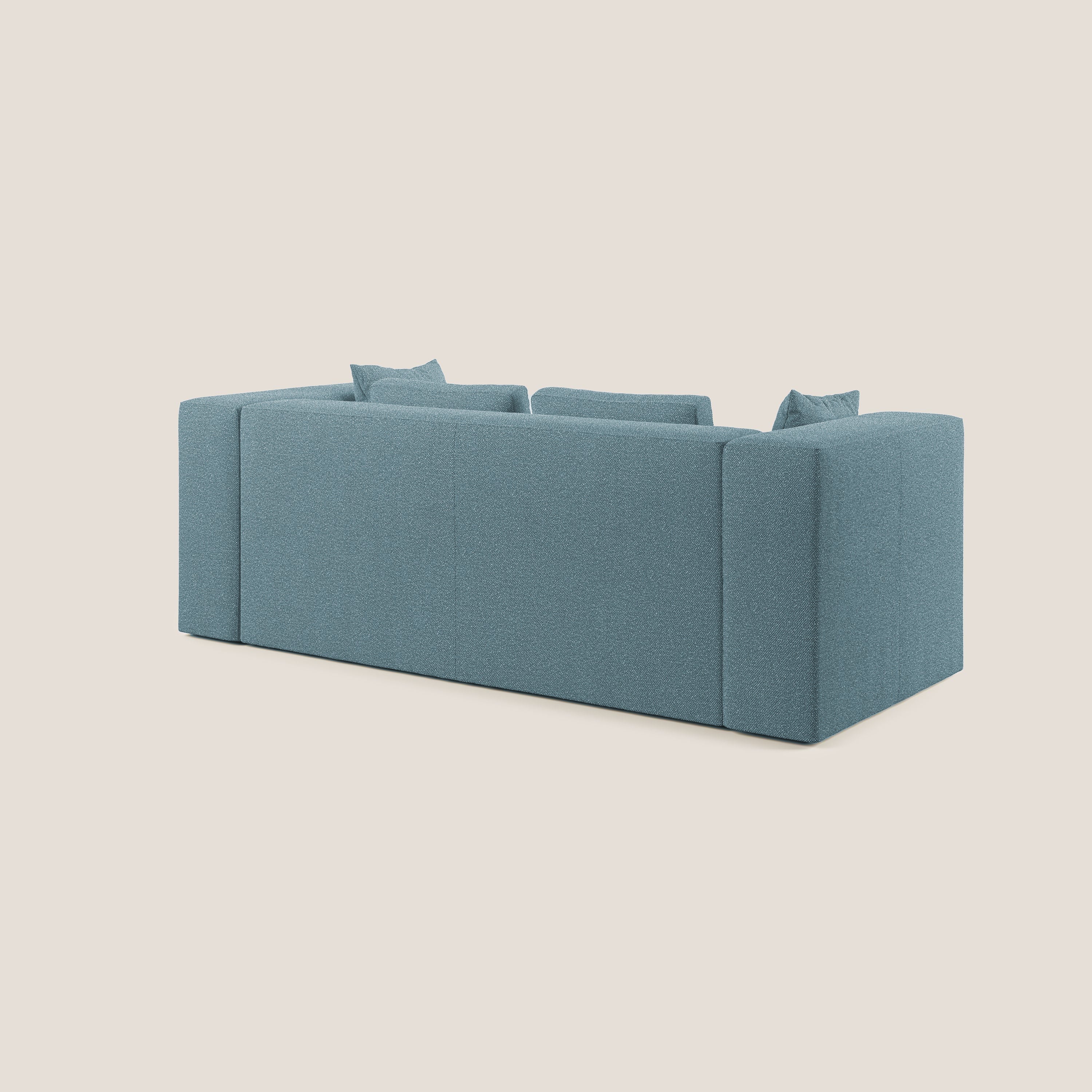 Nettuno canapé moderne modulable en bouclette douce T07 sucre glace - Image 3