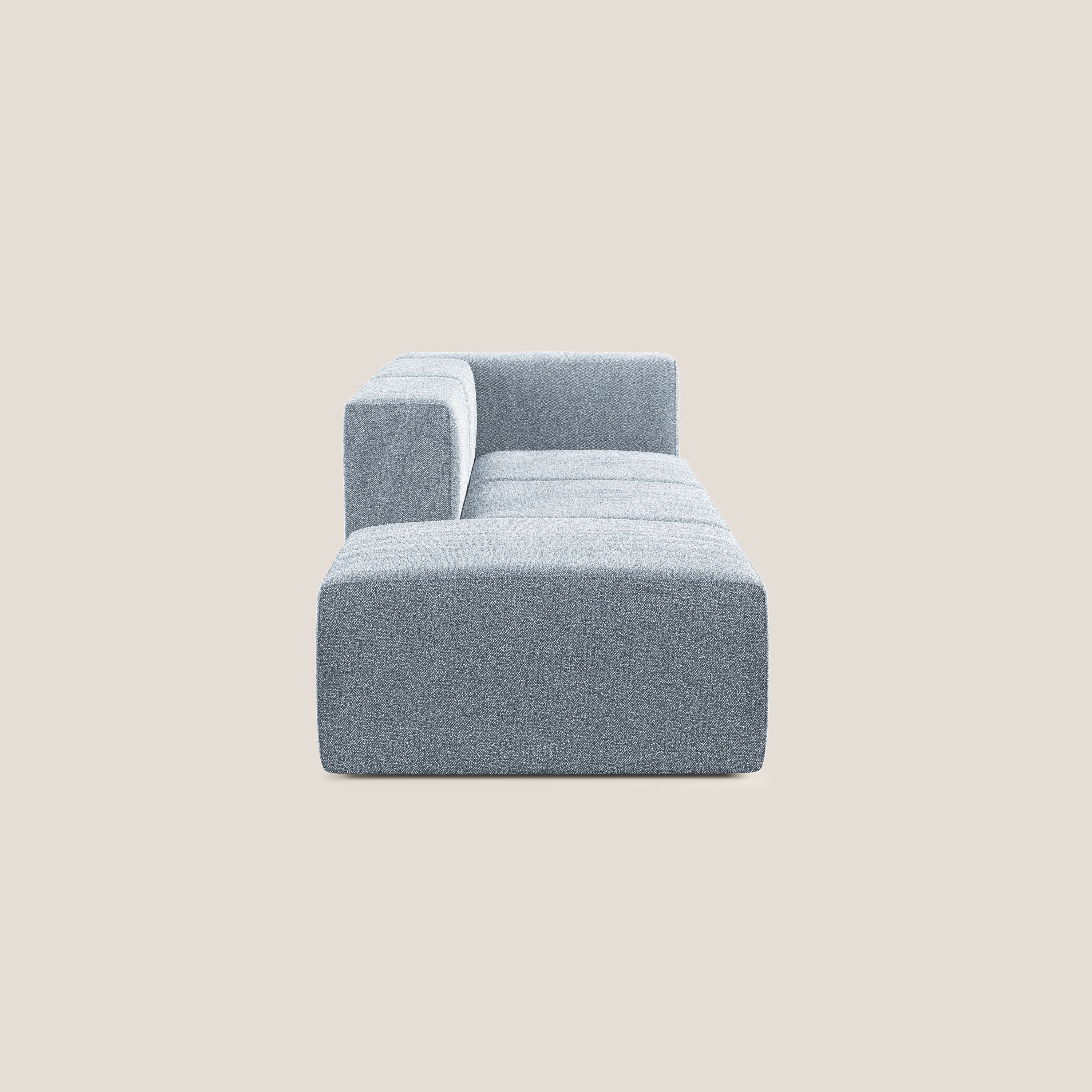 Nettuno canapé moderne modulable en bouclette douce T07 sucre glace - Image 4