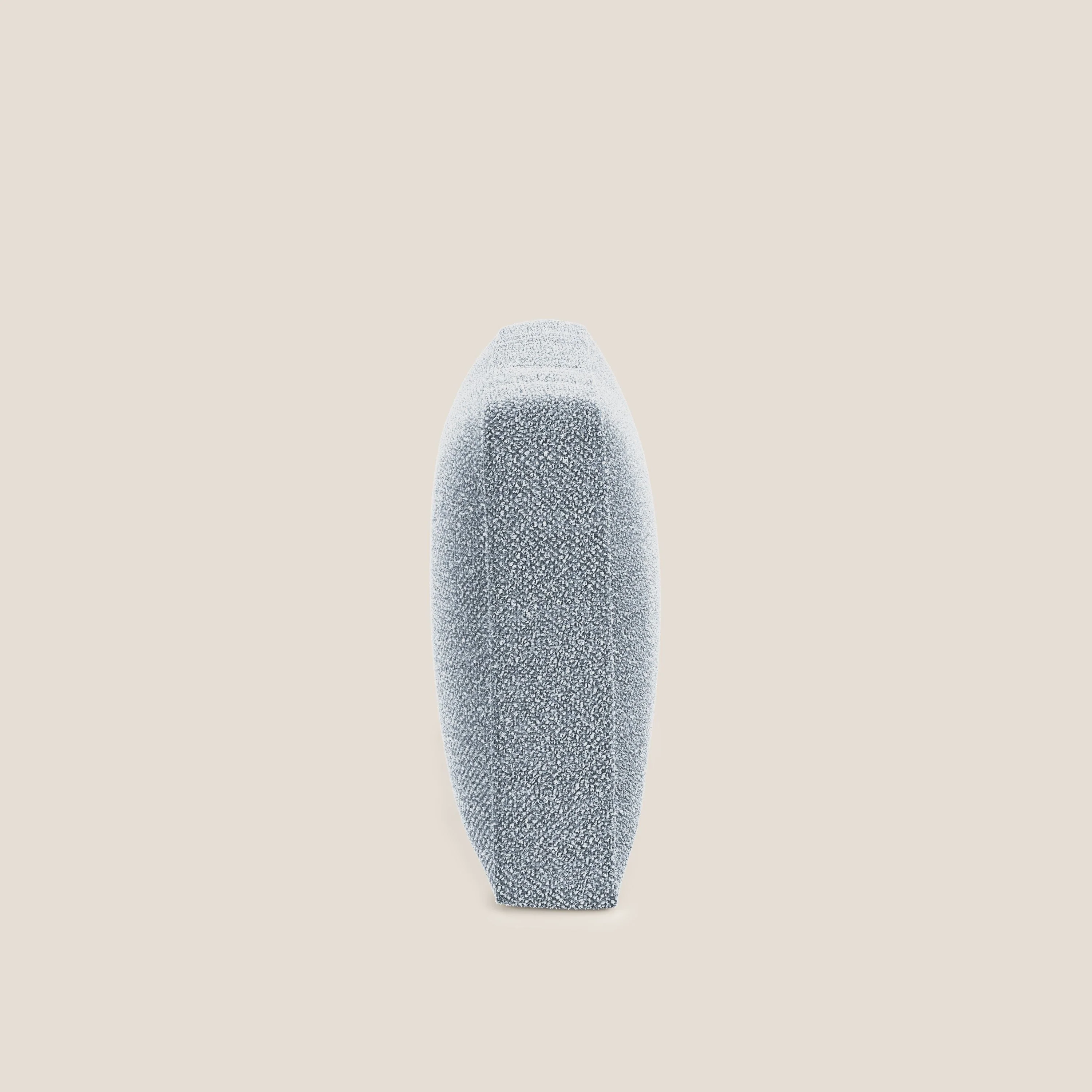 Nettuno coussin de dossier realisé  en tissu bouclè imperméable T07 sucre glace - Image 2