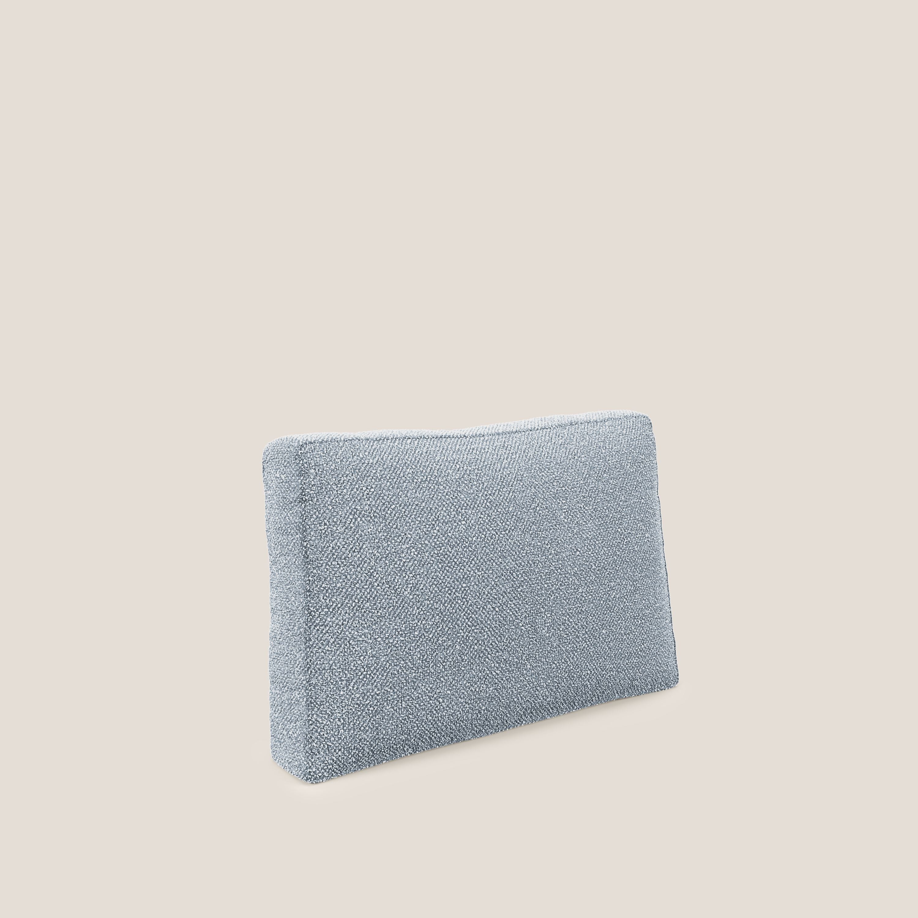 Nettuno coussin de dossier realisé  en tissu bouclè imperméable T07 sucre glace - Image 6