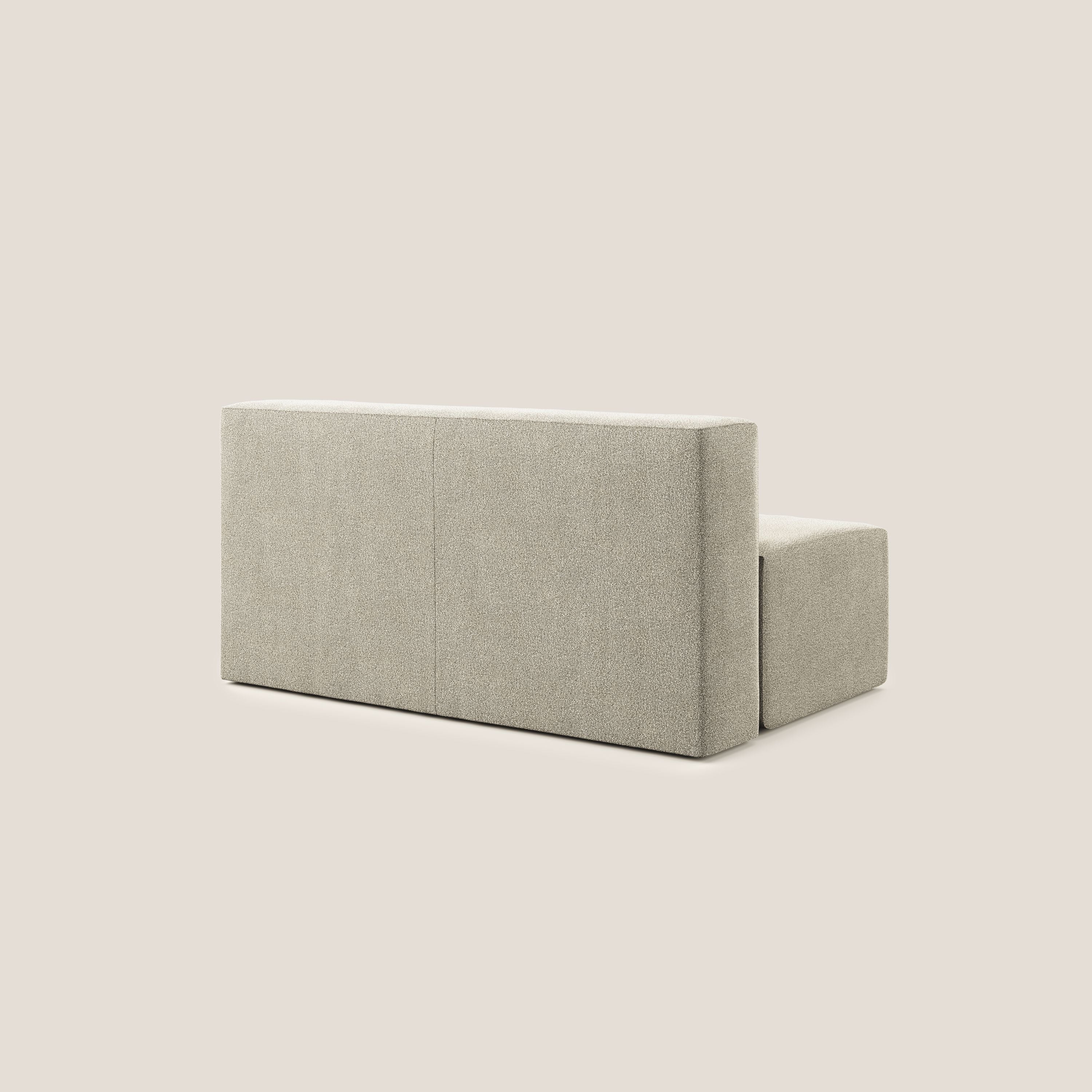 Nettuno module central maxi en bouclette douce T07 beige - Image 3
